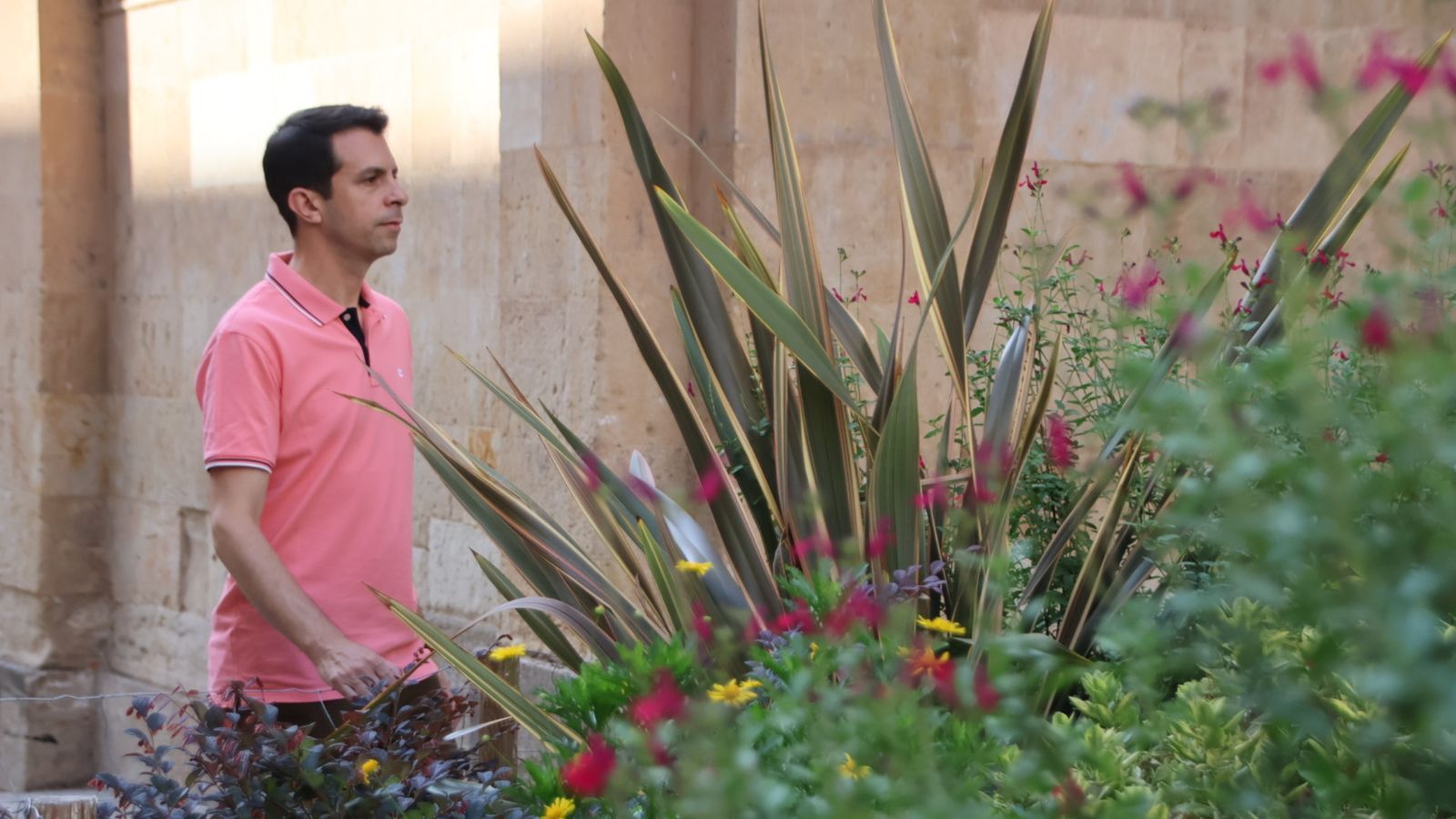 Jaime Laso, técnico del área de Medio Ambiente del Ayuntamiento de Salamanca