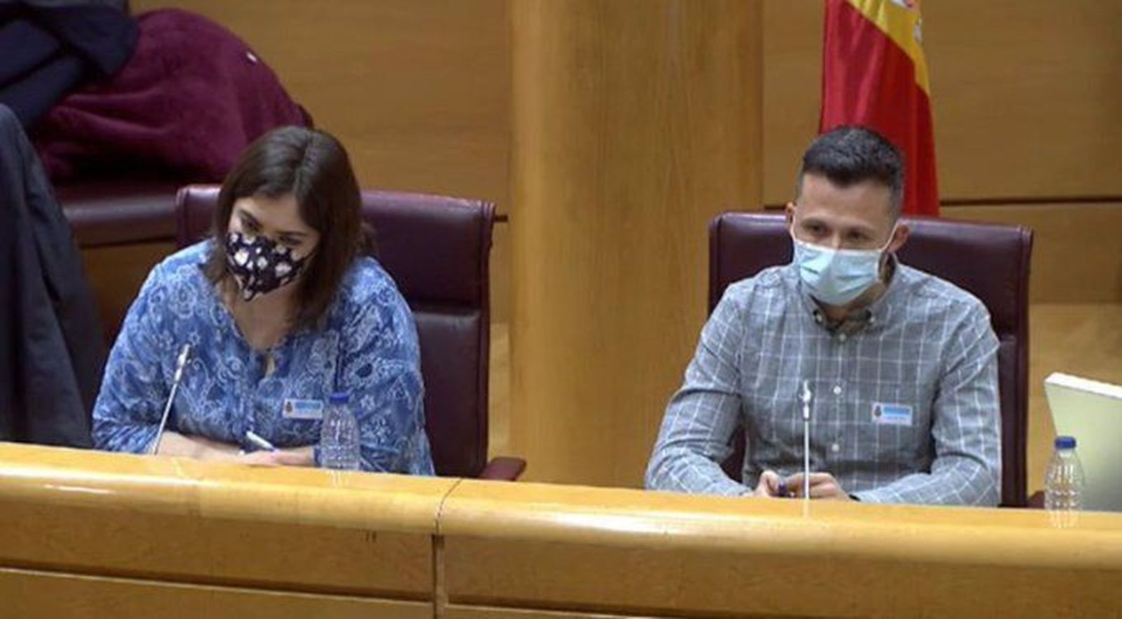 Maria jose perez y juan jose alvarez del colectivo jovenes de castilla y leon foto ep