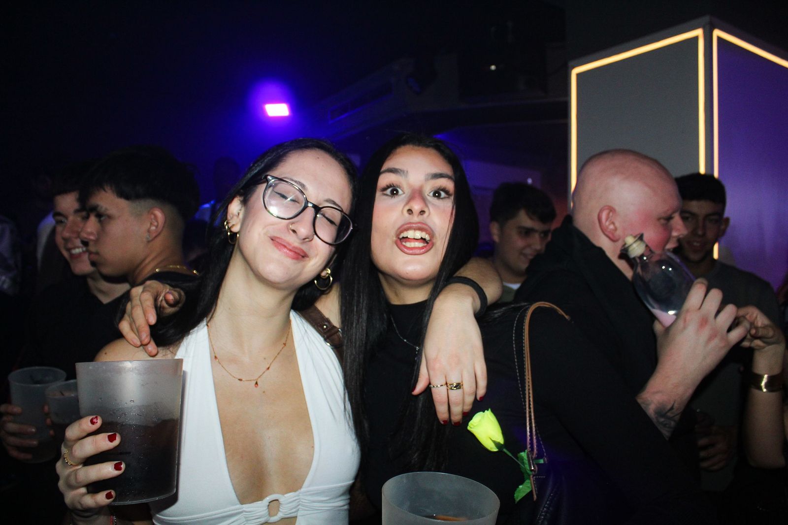 Salamanca de noche, sábado 6 de diciembre