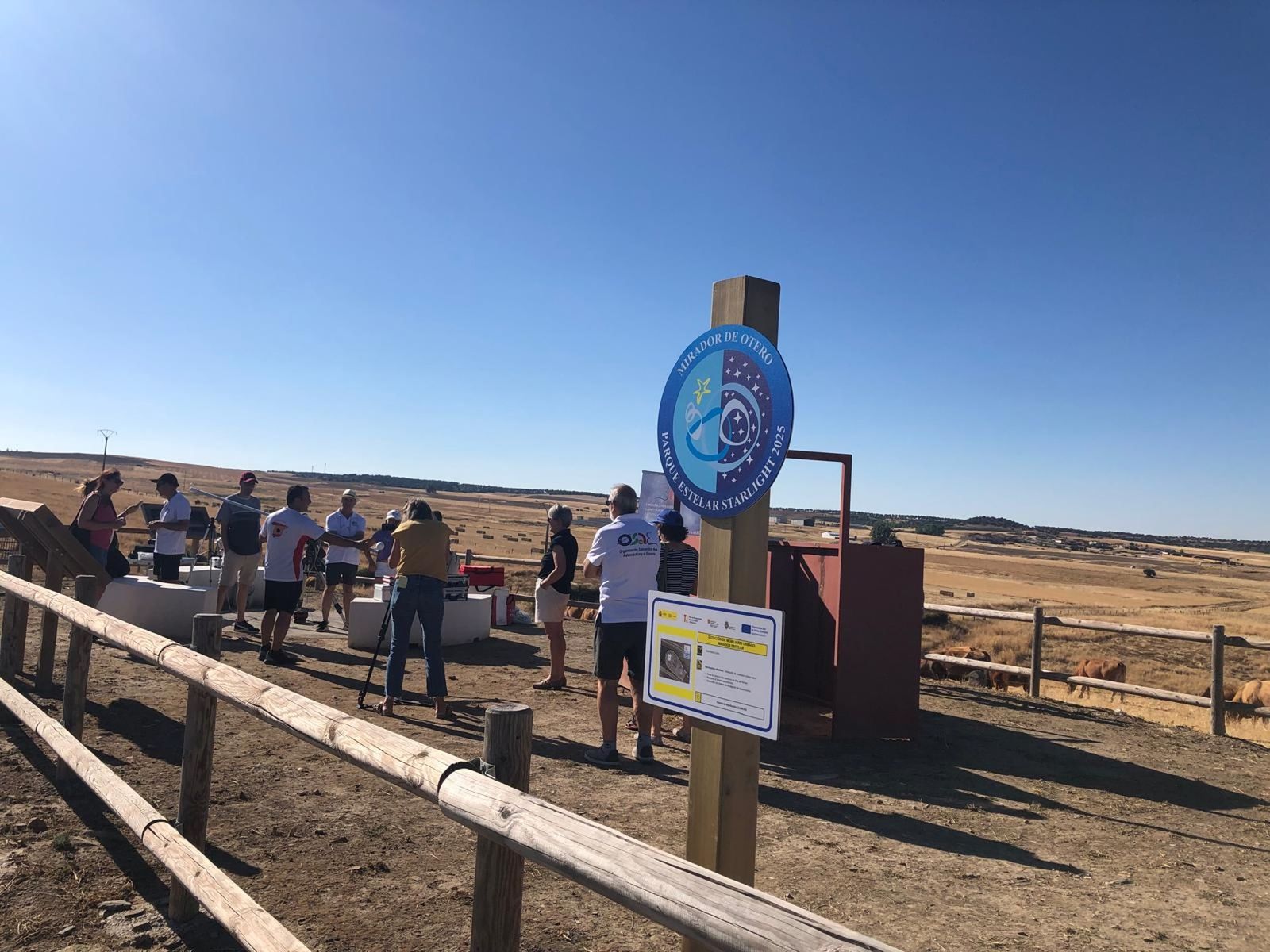 Mirador Otero, jornada astronómica en Alba de Tormes