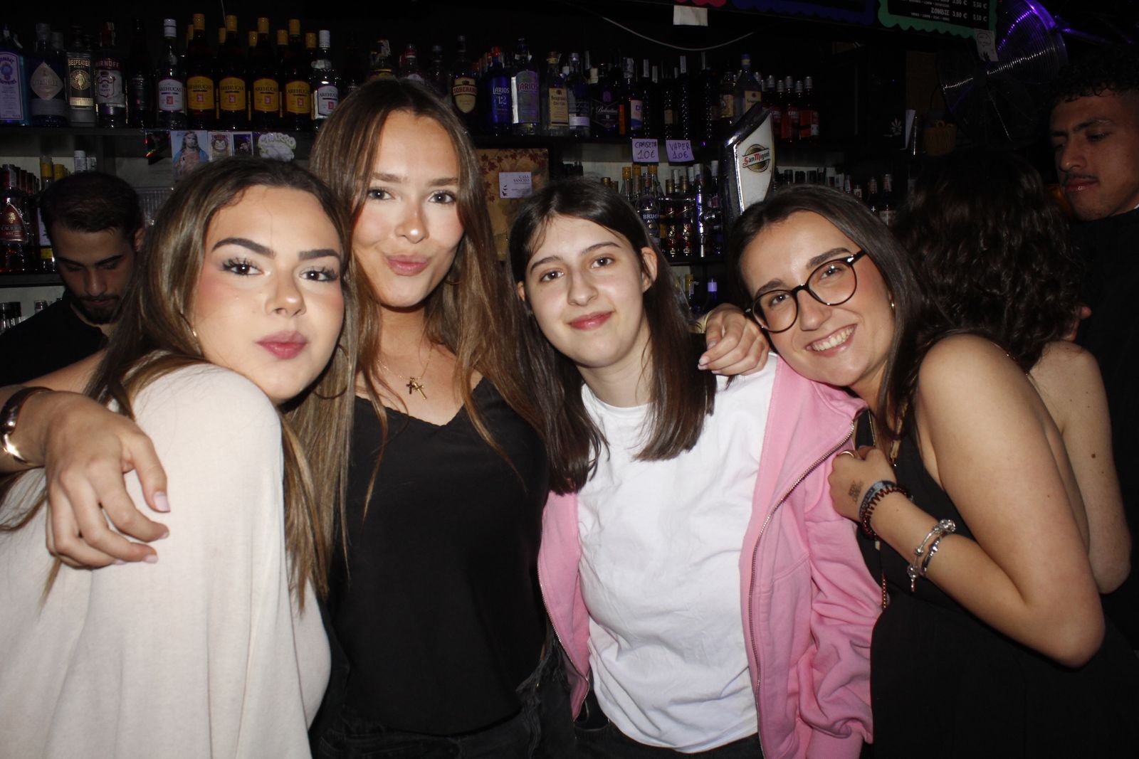 Salamanca de noche, sabado 11 de abril