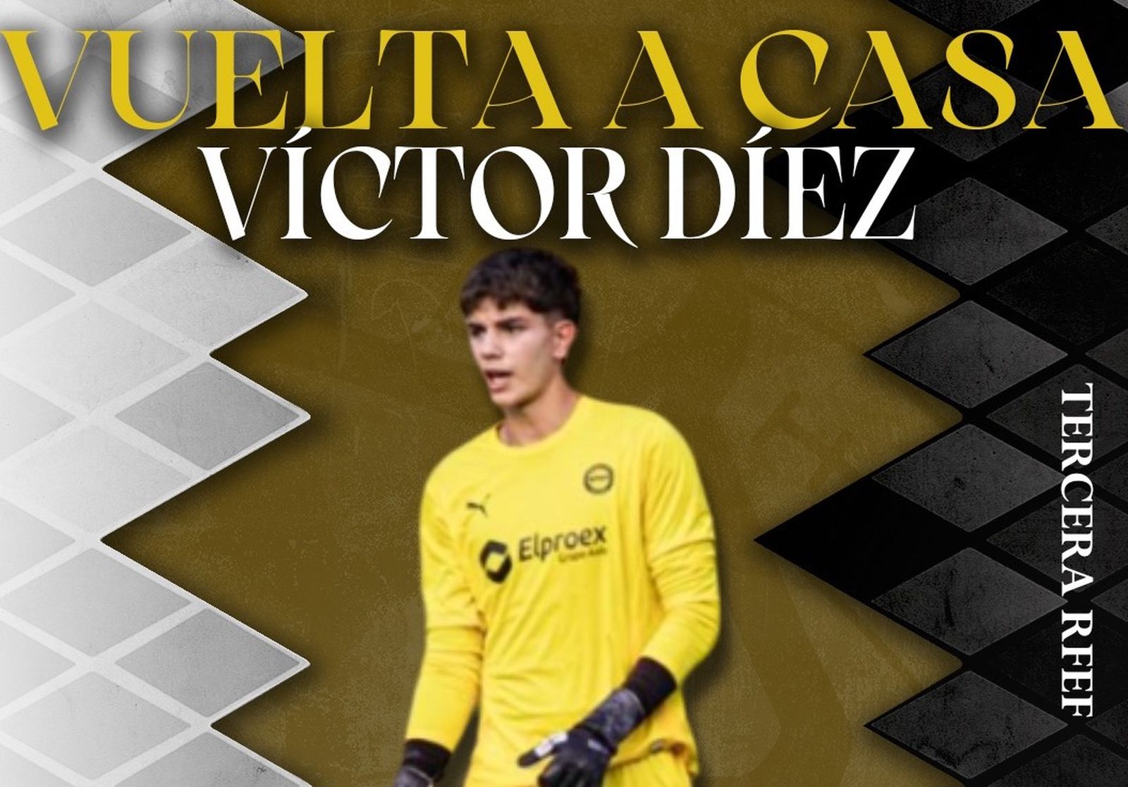 Víctor Díez, nuevo portero de Unionistas B