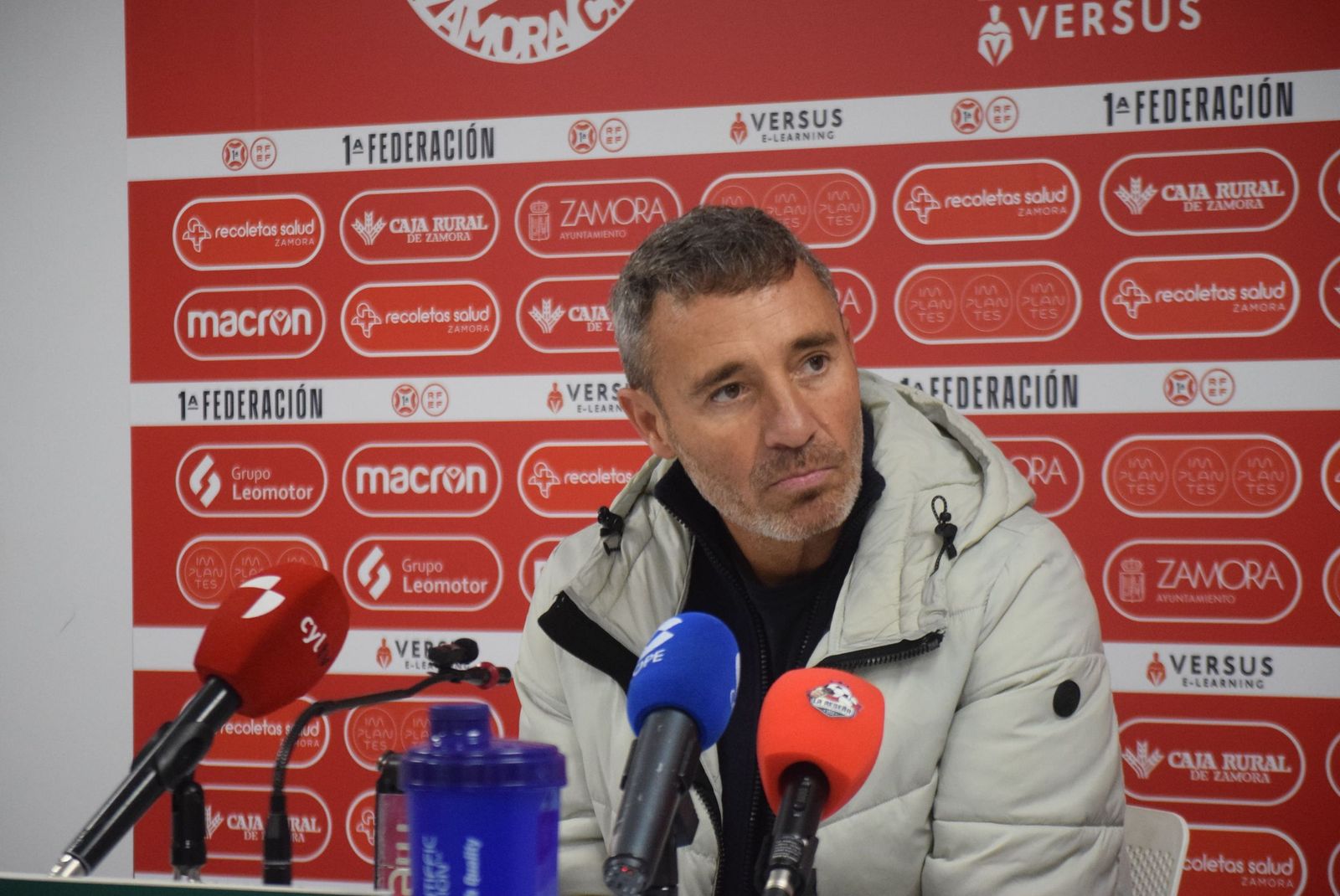 Óscar Cano, en rueda de prensa