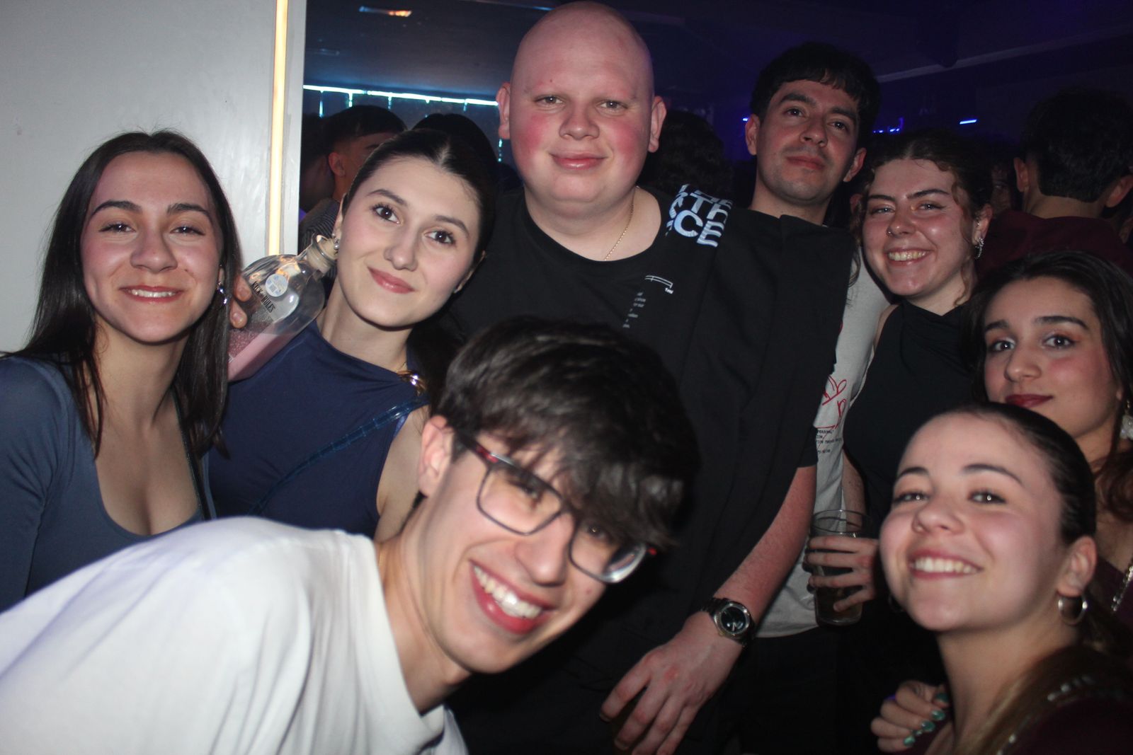 Salamanca de noche, sabado 28 de febrero