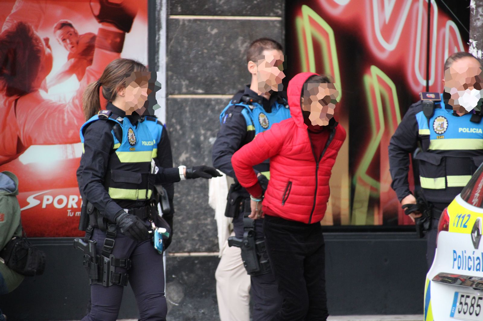 Detenida por robar en la gasolinera de la puerta de Zamora
