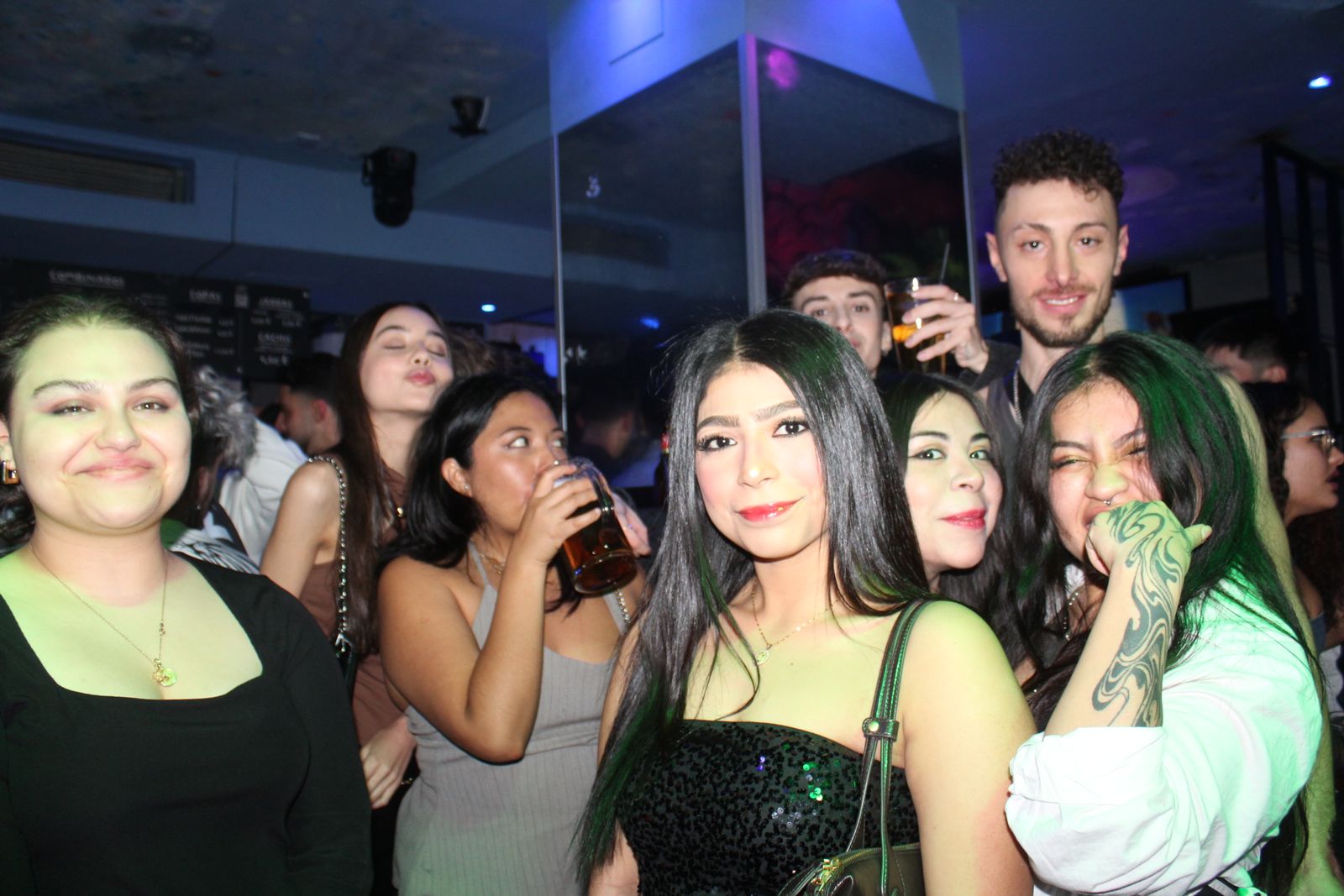 Salamanca de noche, sabado 24 de enero