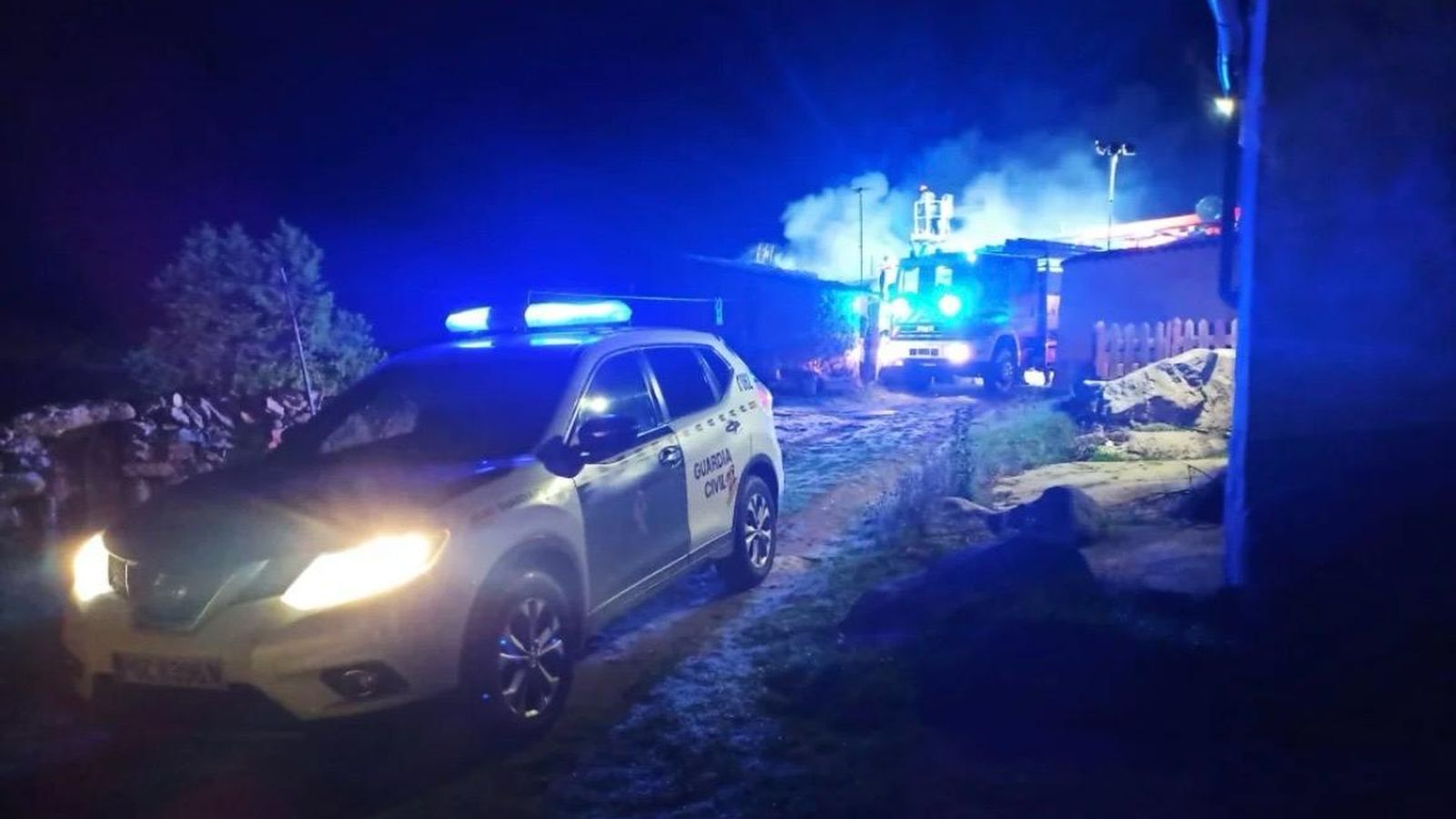 Incendio de una vivienda en Ledesma