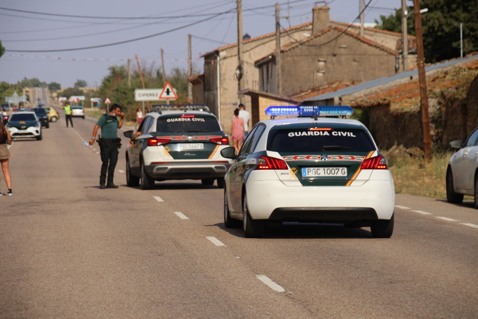 El incendio de Cipérez (IGR2) llega hasta Cerezal de Puertas