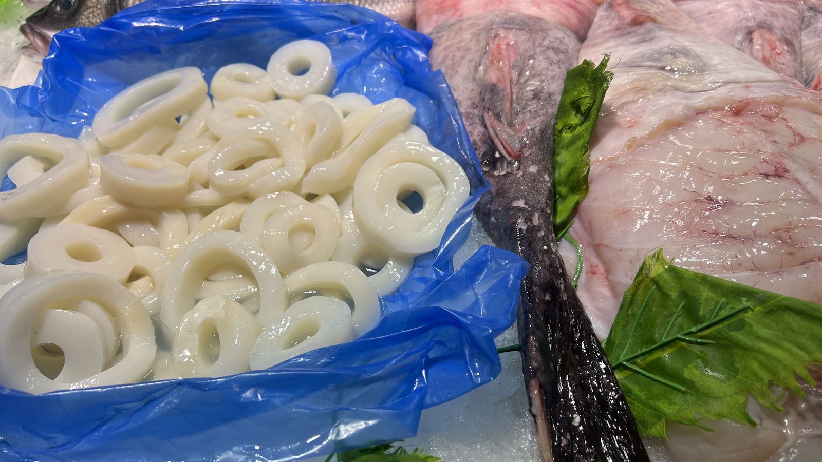 Pescadería Moreno en el Mercado Central