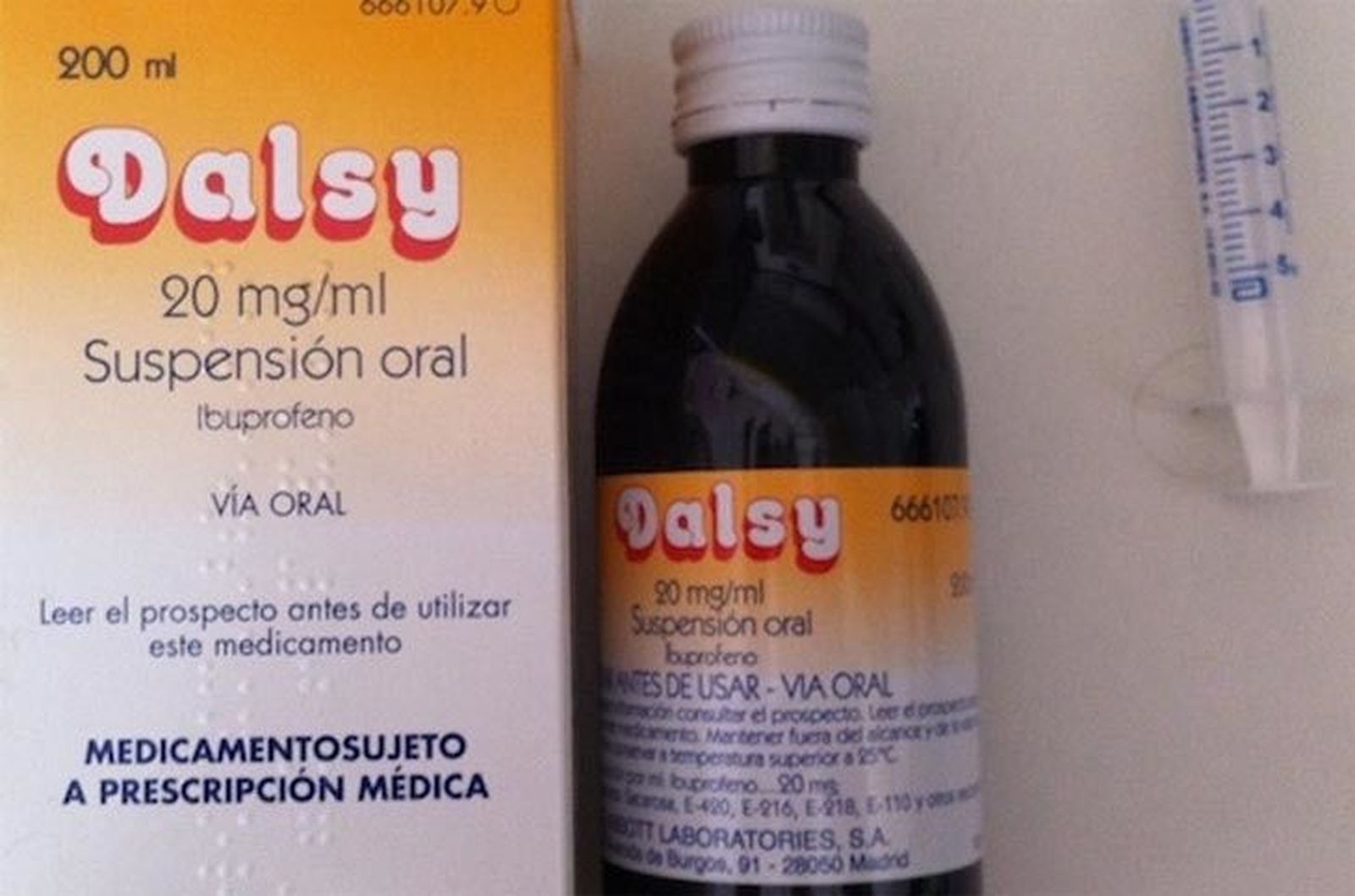 Facua pide que el prospecto del medicamento para niños Dalsy incluya los efectos secundarios