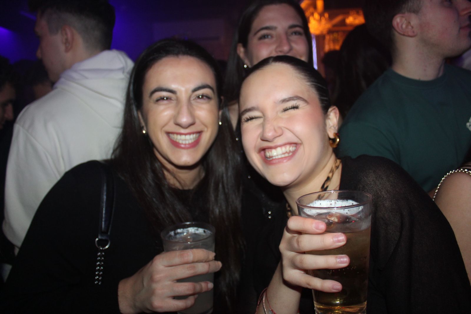 Salamanca de noche, sabado 24 de enero