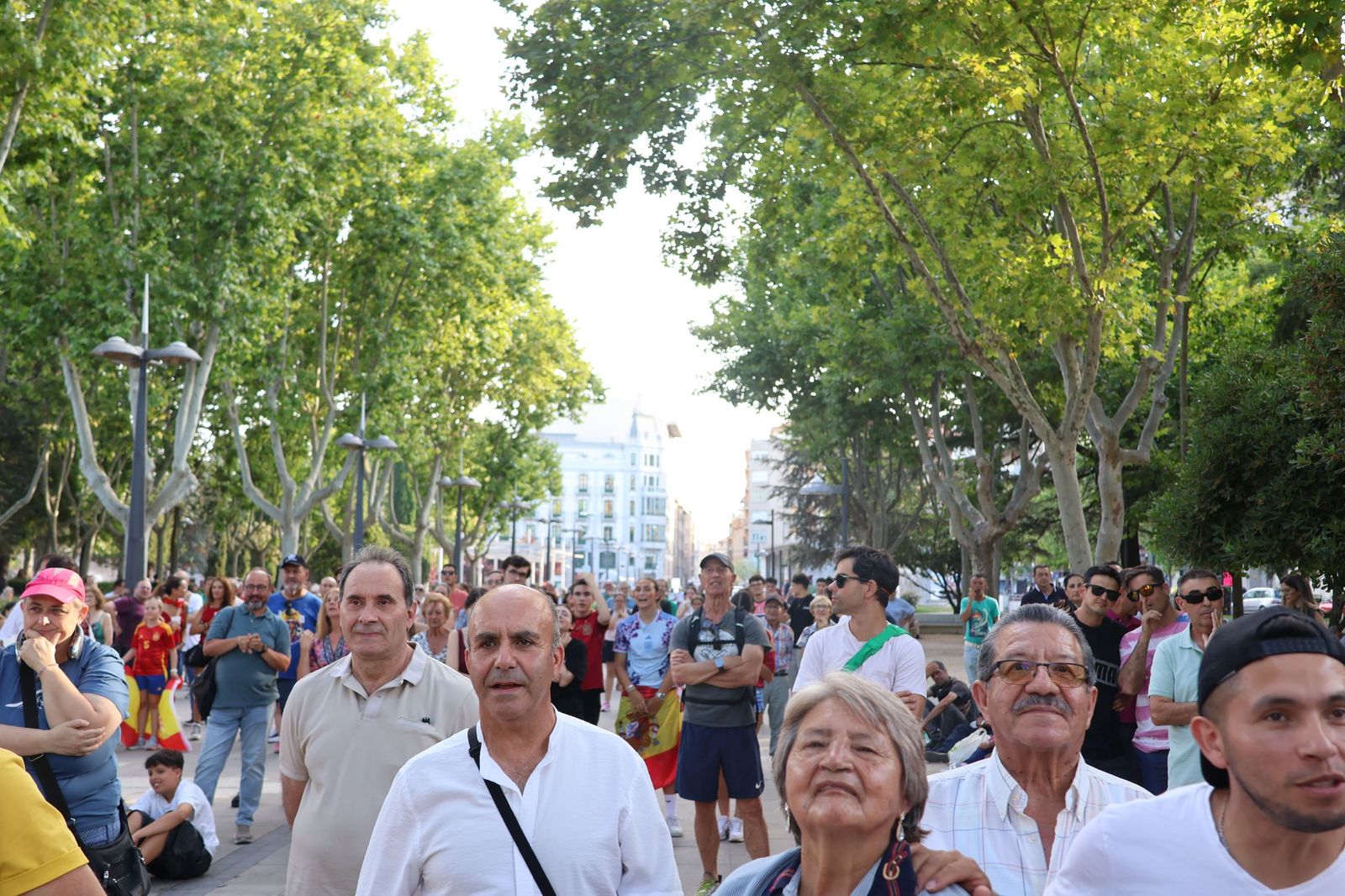 GALERÍA | Así se vivió la final de la Eurocopa Femenina en La Marina Fotos: Nuria Galindo