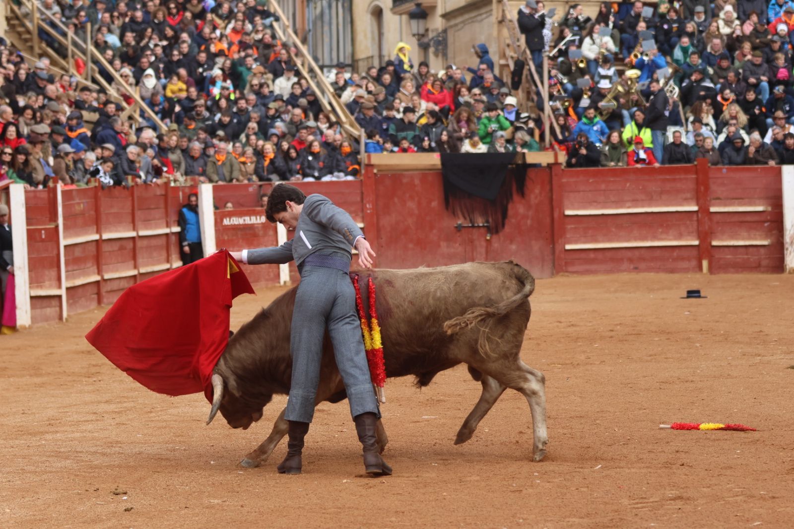 Novillada sin picadores del bolsín taurino y rejones en Ciudad Rodrigo
