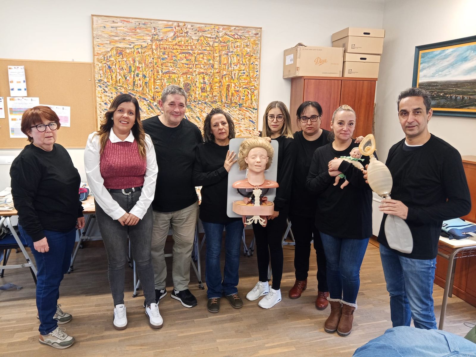 Alumnos del Programa Público Mixto de Empleo y Formación Asistir