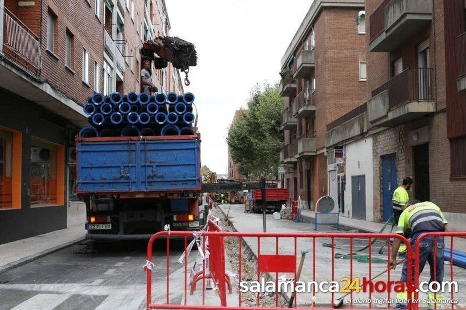 Renovación de redes en garrido