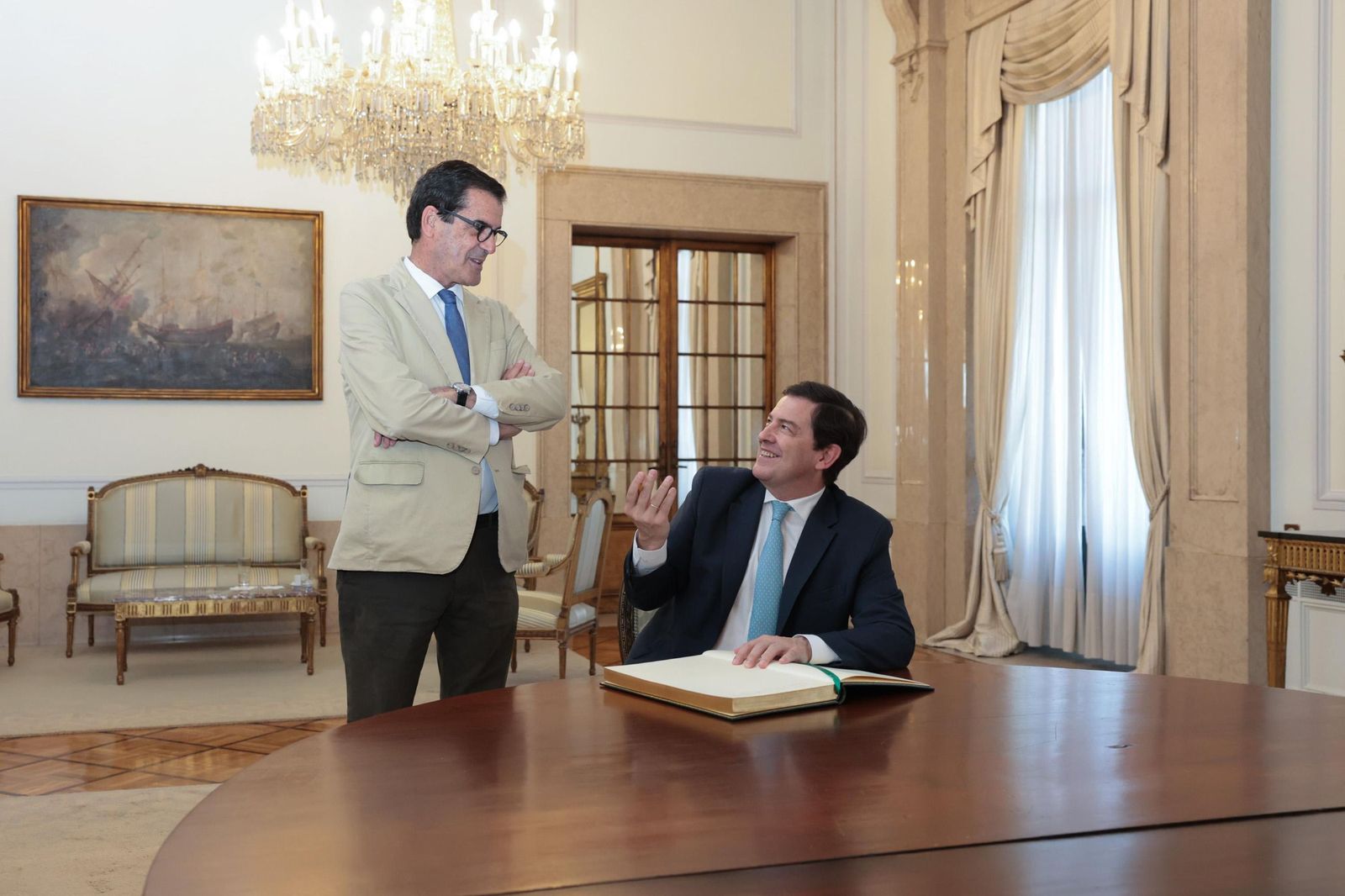 El presidente de la Junta, Alfonso Fernández Mañueco