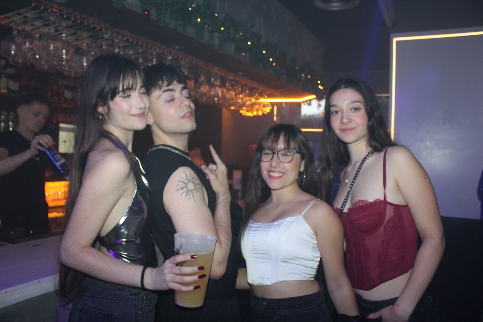 Salamanca de noche, sábado 3 de enero