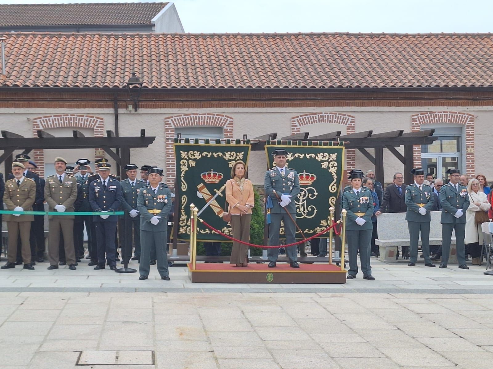 Galinduste acoge los actos del 182 aniversario de la fundación de la Guardia Civil en Salamanca