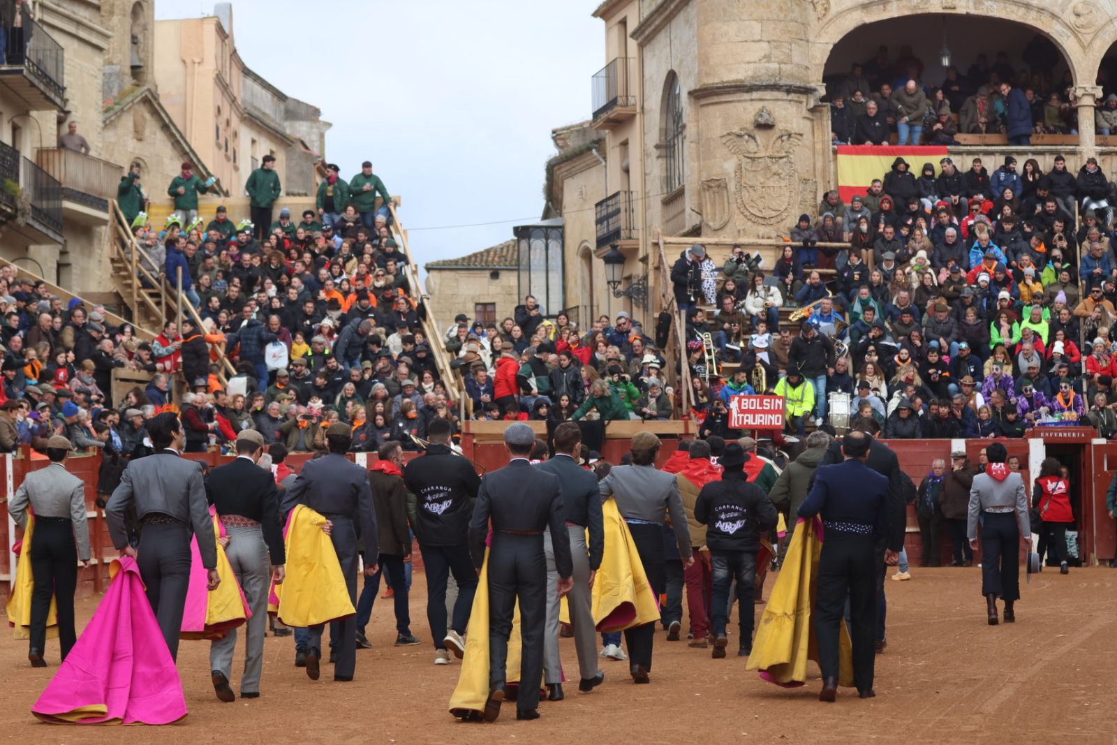Novillada sin picadores del bolsín taurino y rejones en Ciudad Rodrigo