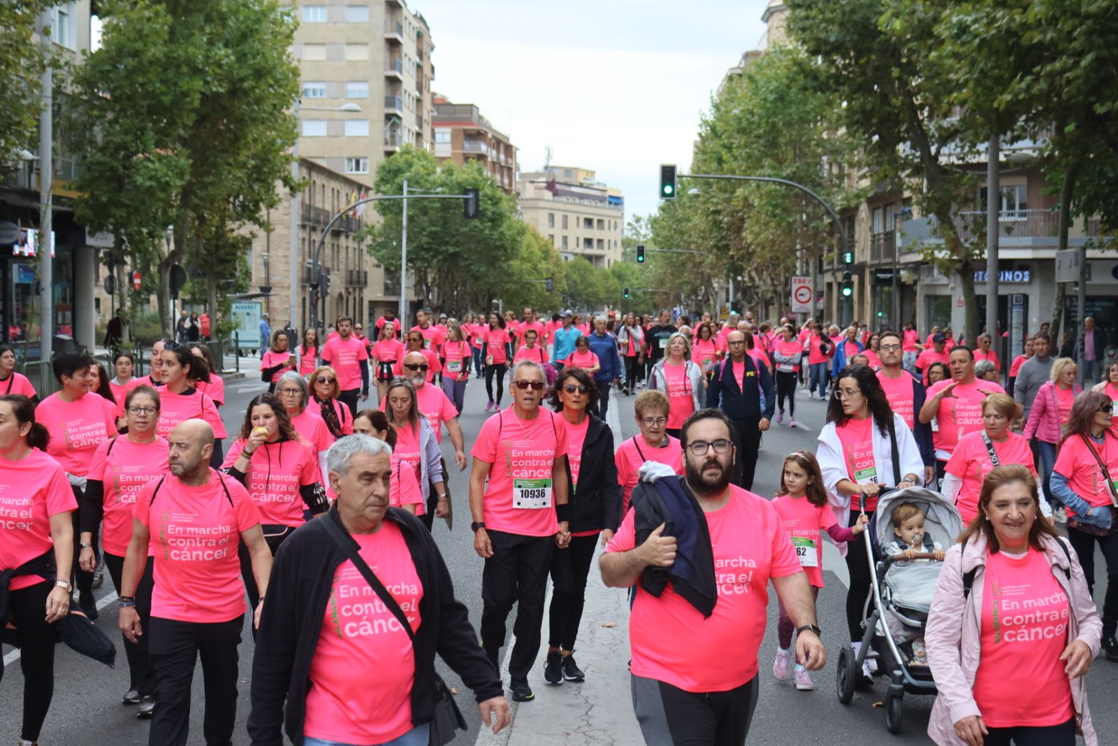 La marcha contra el cáncer vuelve a Salamanca un año más