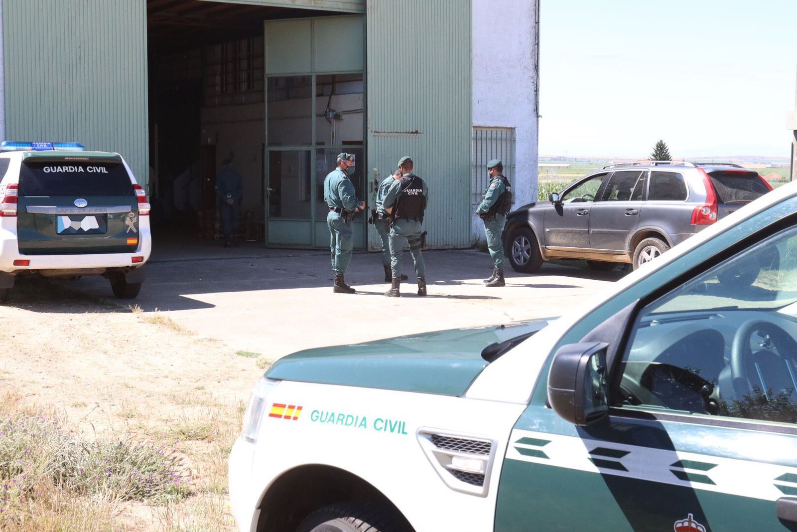 Operación Guardia Civil en Villoruela (4)