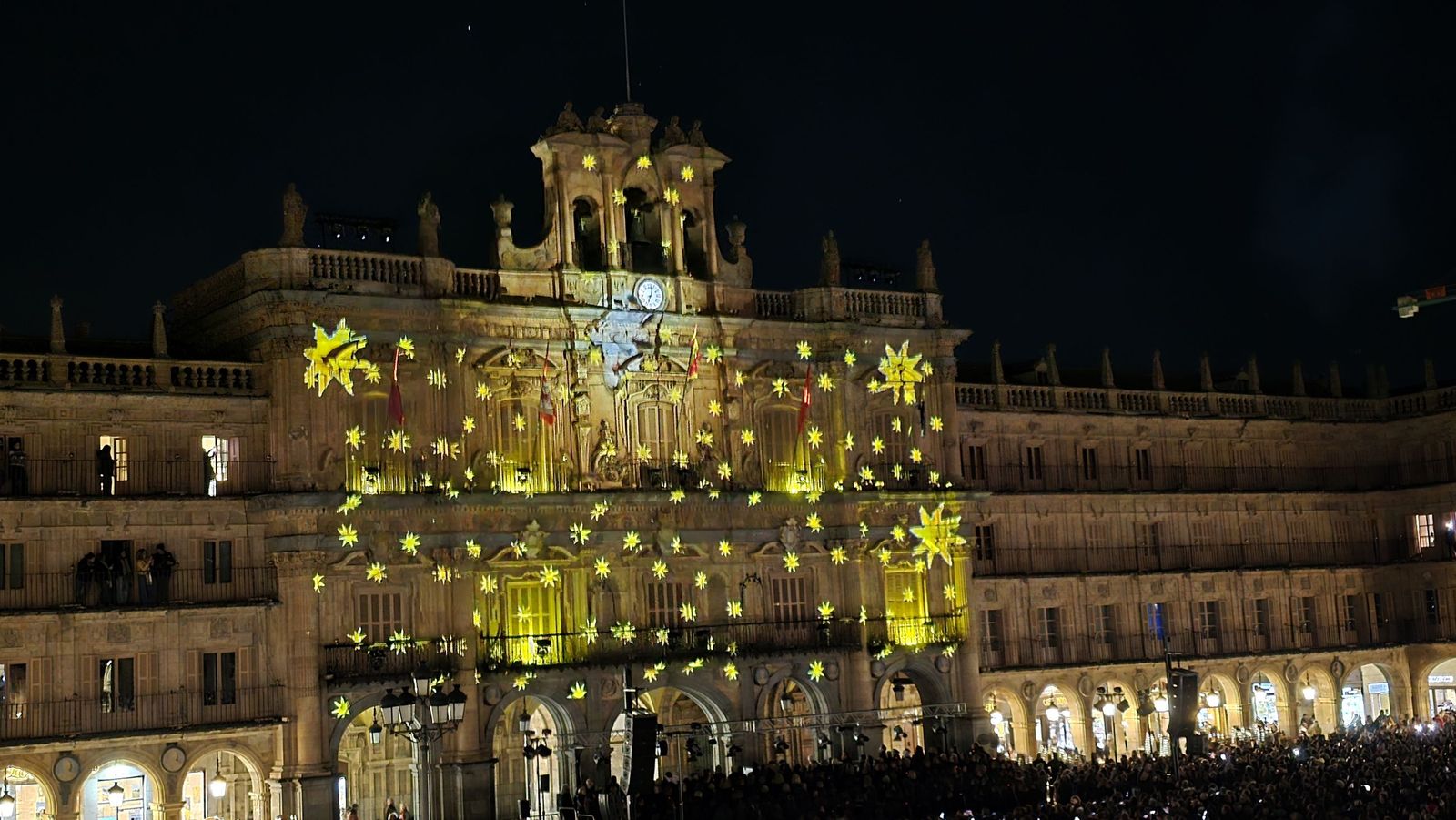 Encendido luces de Navidad en la Plaza Mayor
