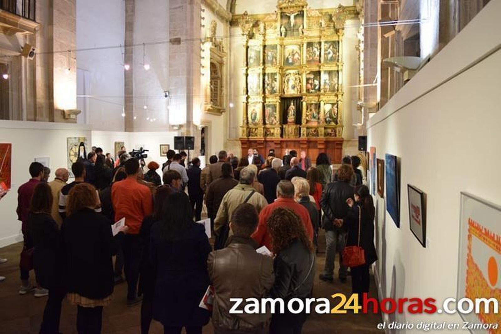 La subasta solidaria de obras de arte del Zamora finaliza la próxima semana