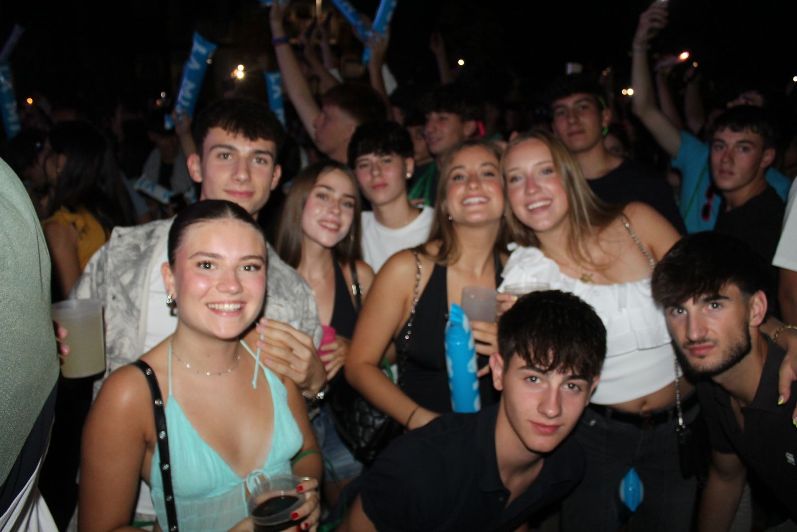 Salamanca de noche, sábado 23 de agosto