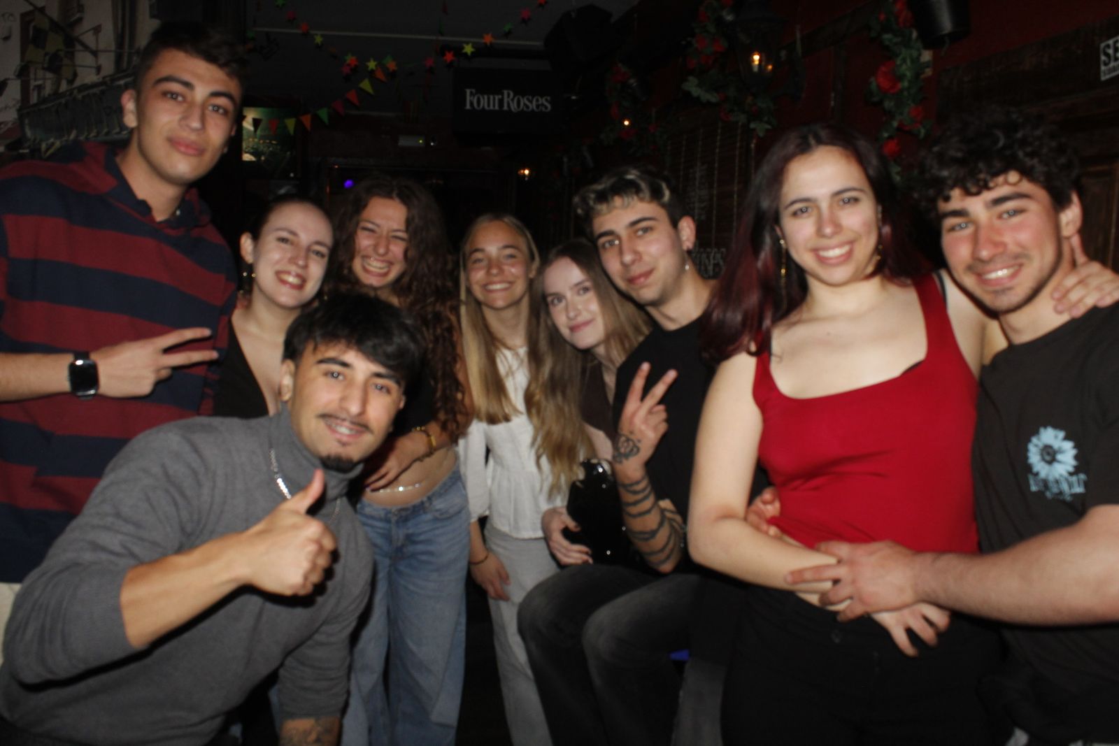 Salamanca de noche, sabado 28 de marzo