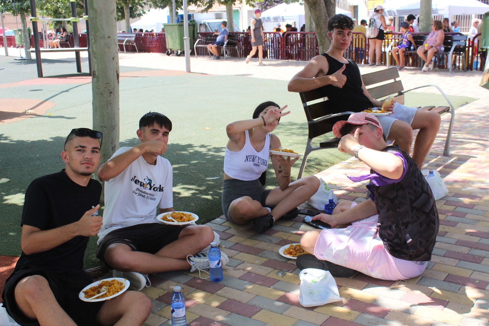 Castellanos de Moriscos. Gran paella popular