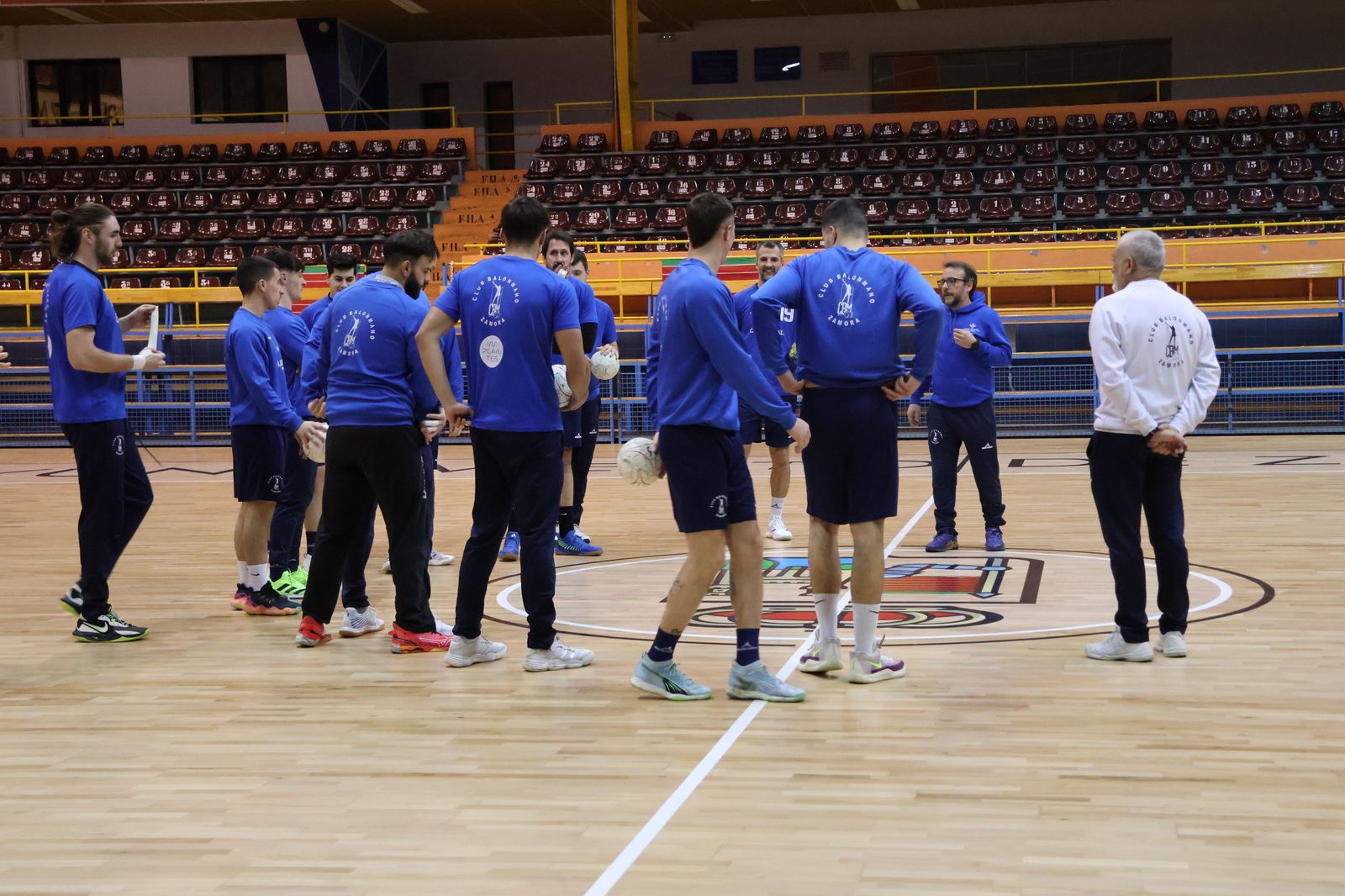 Primer entrenamiento 2025 BM Zamora