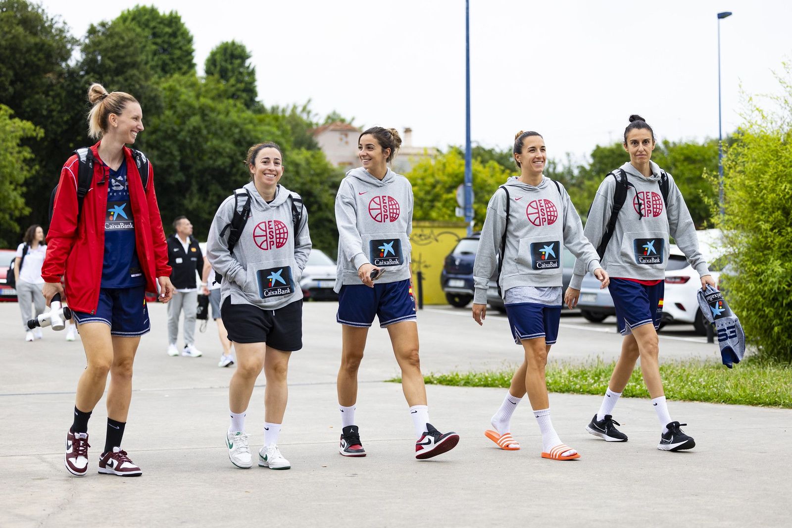 Silvia Domínguez, durante la concentración de la Selección | FOTO BALONCESTO ESP