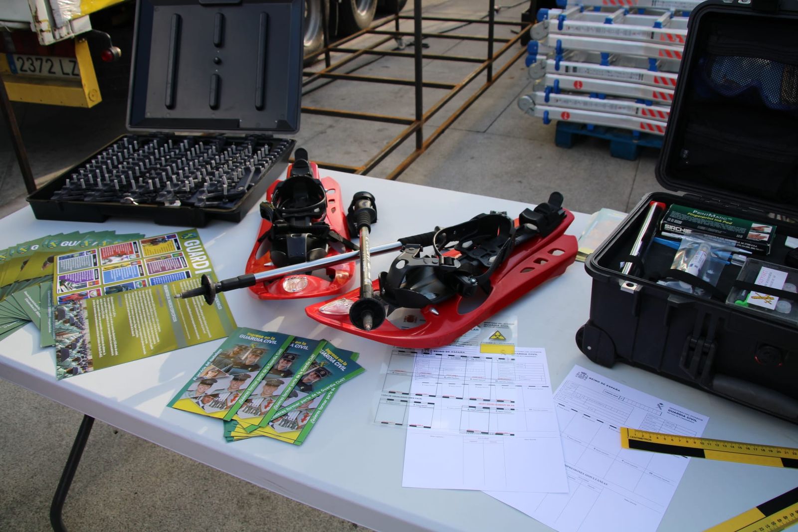 Así es el dispositivo de seguridad de la Guardia Civil en una etapa de La Vuelta