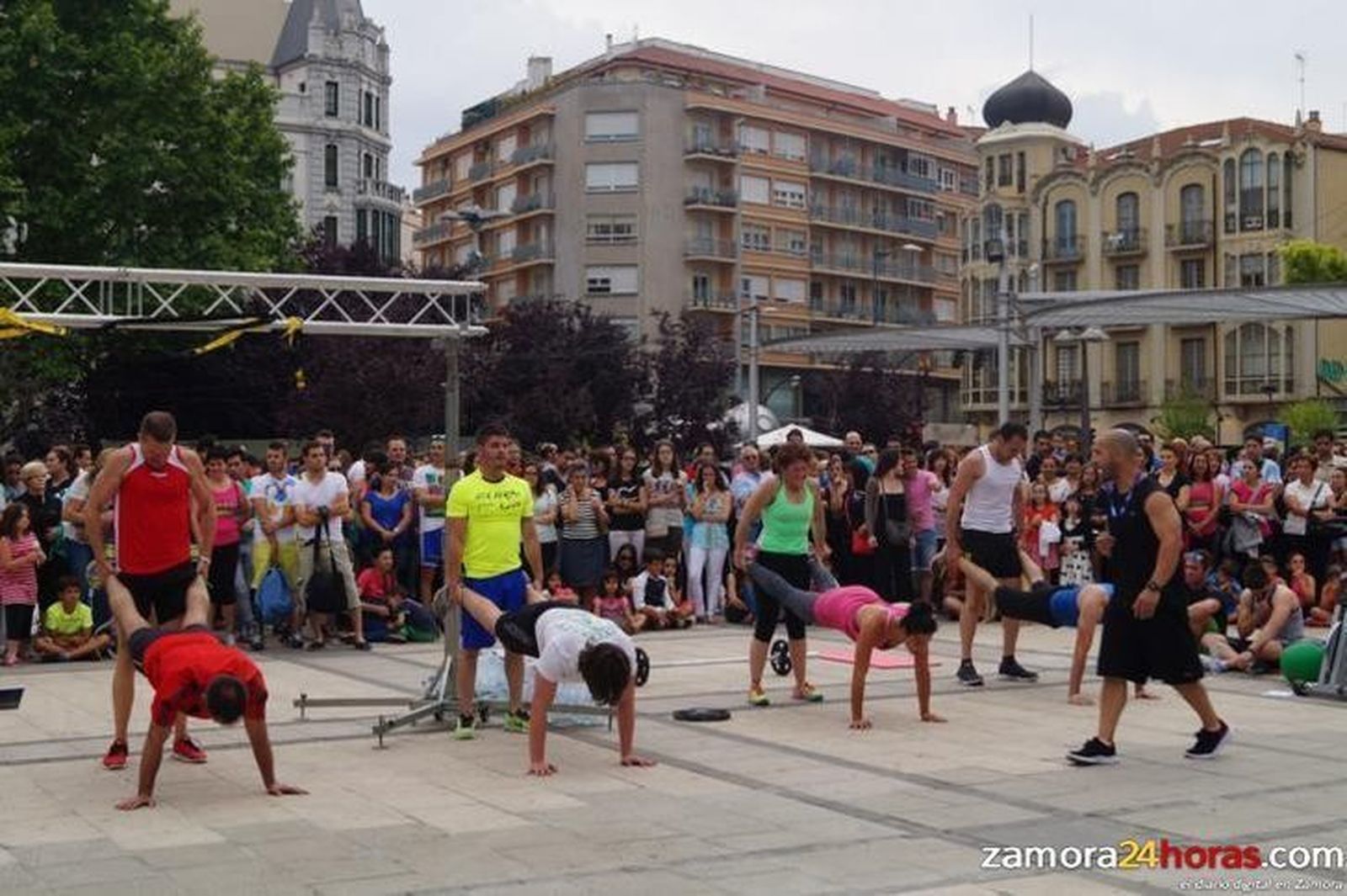 Fitness Zamora enseña a los zamoranos a mover el esqueleto