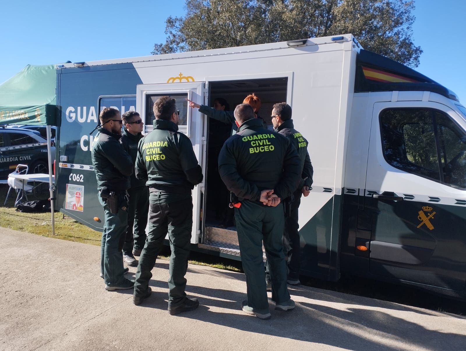 Dispositivo de búsqueda del del hombre desaparecido en Arquillinos