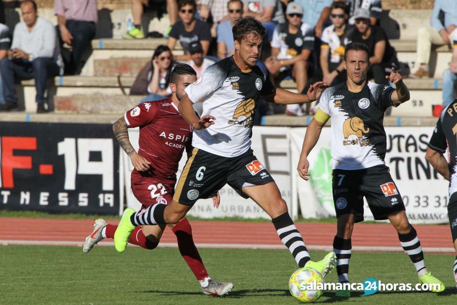Ribelles, en un partido ante la Cultural | FOTO SALAMANCA24HORAS.COM