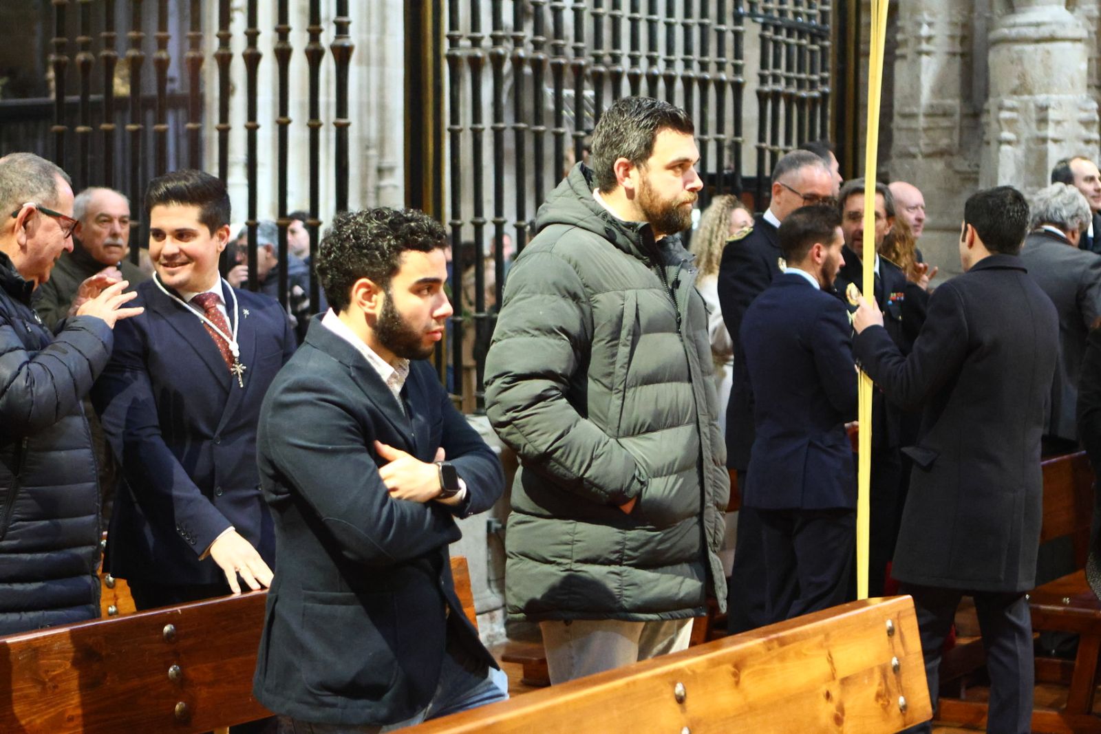 Bendición de palmas con motivo del Domingo de Ramos