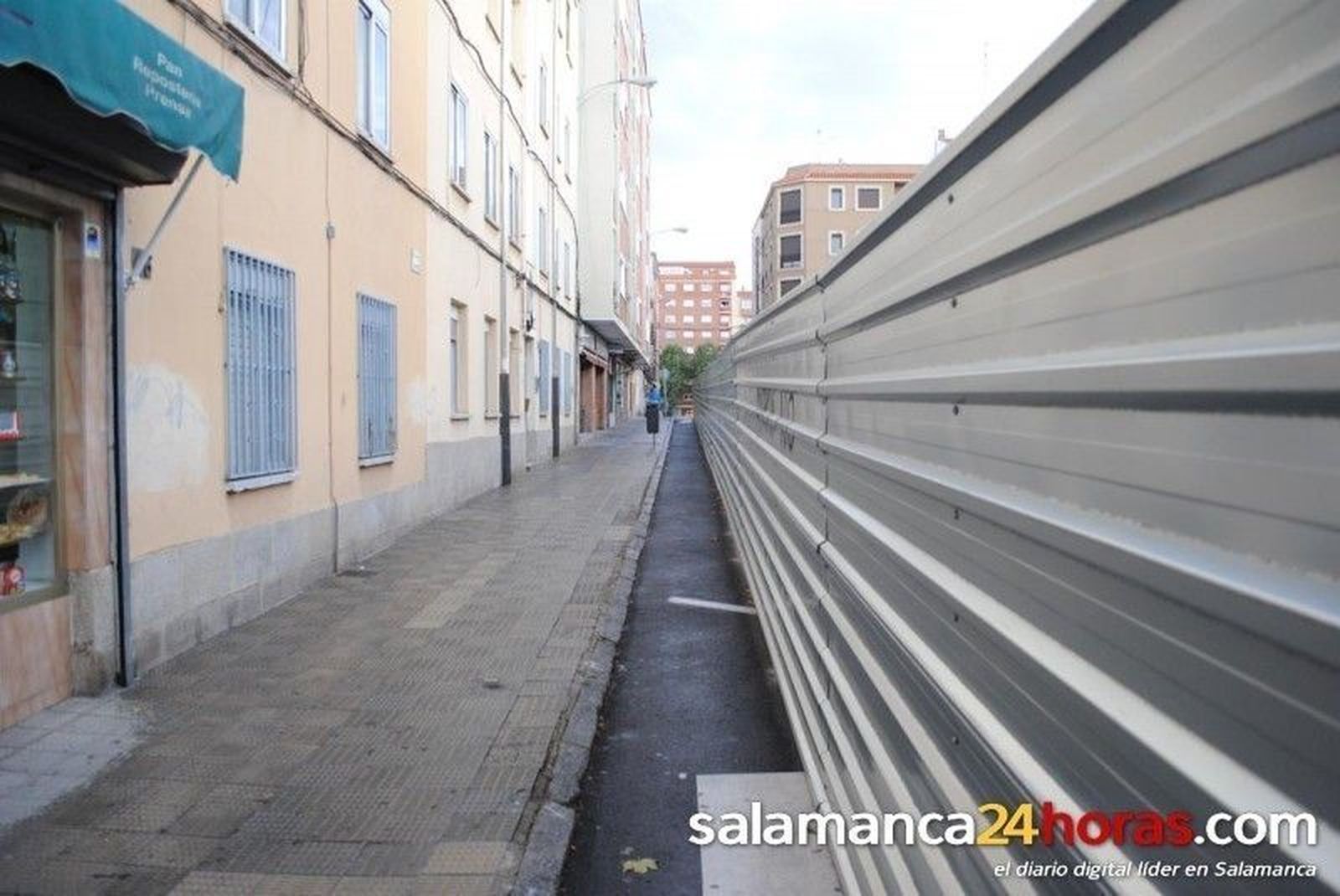 Estado de las obras del parking de Garrido