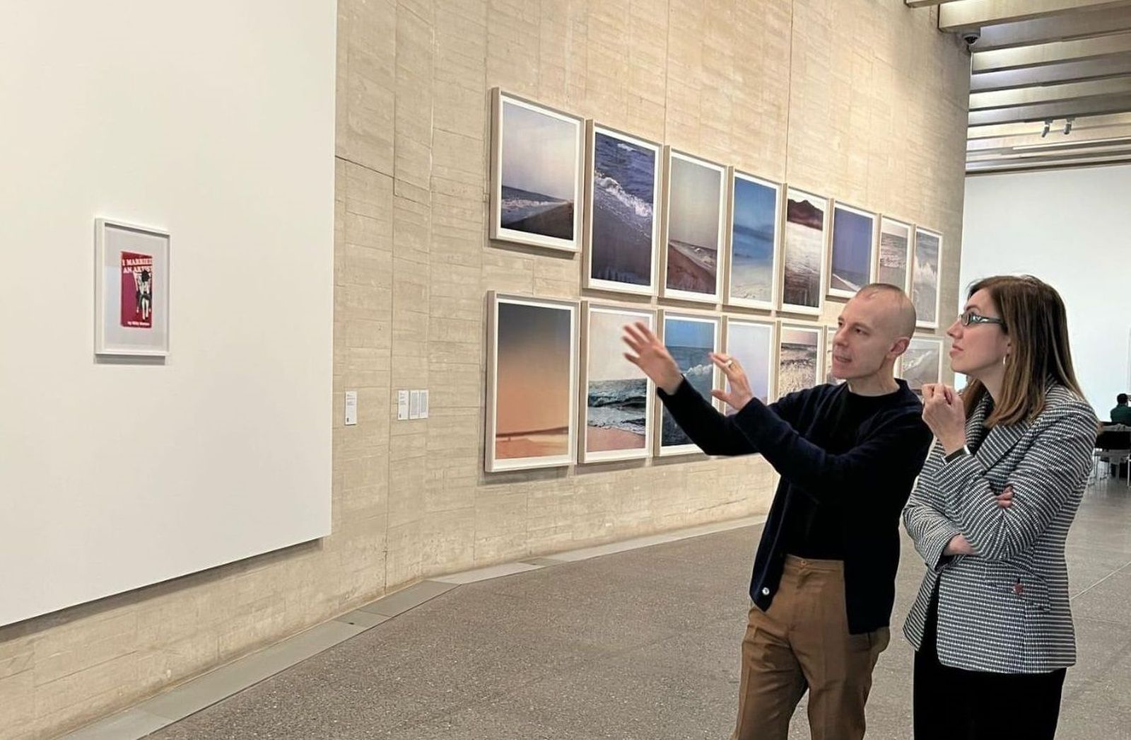 Presentación de dos exposiciones en el MUSAC. Foto JCyL