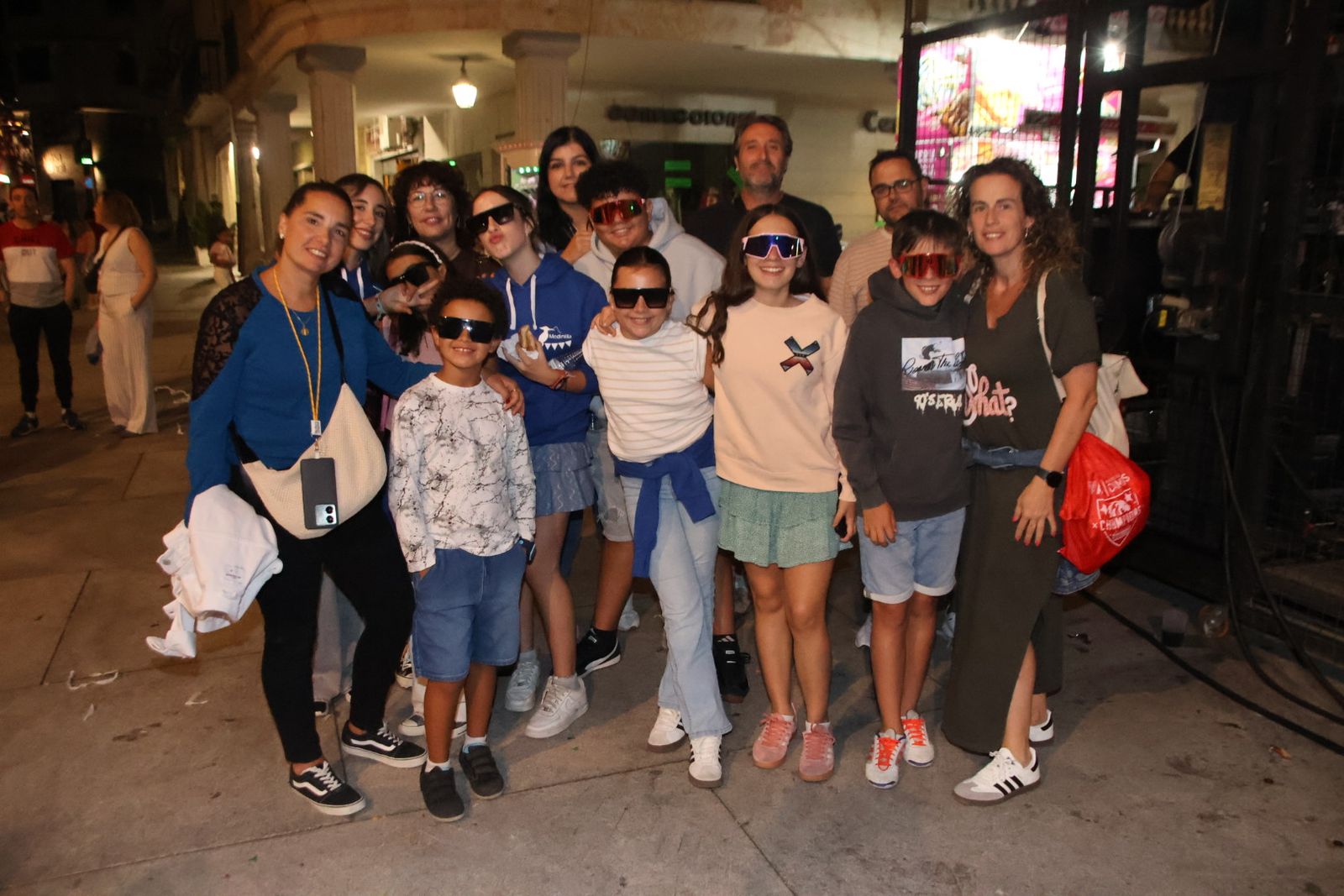 Panorama en la plaza Mayor de Guijuelo
