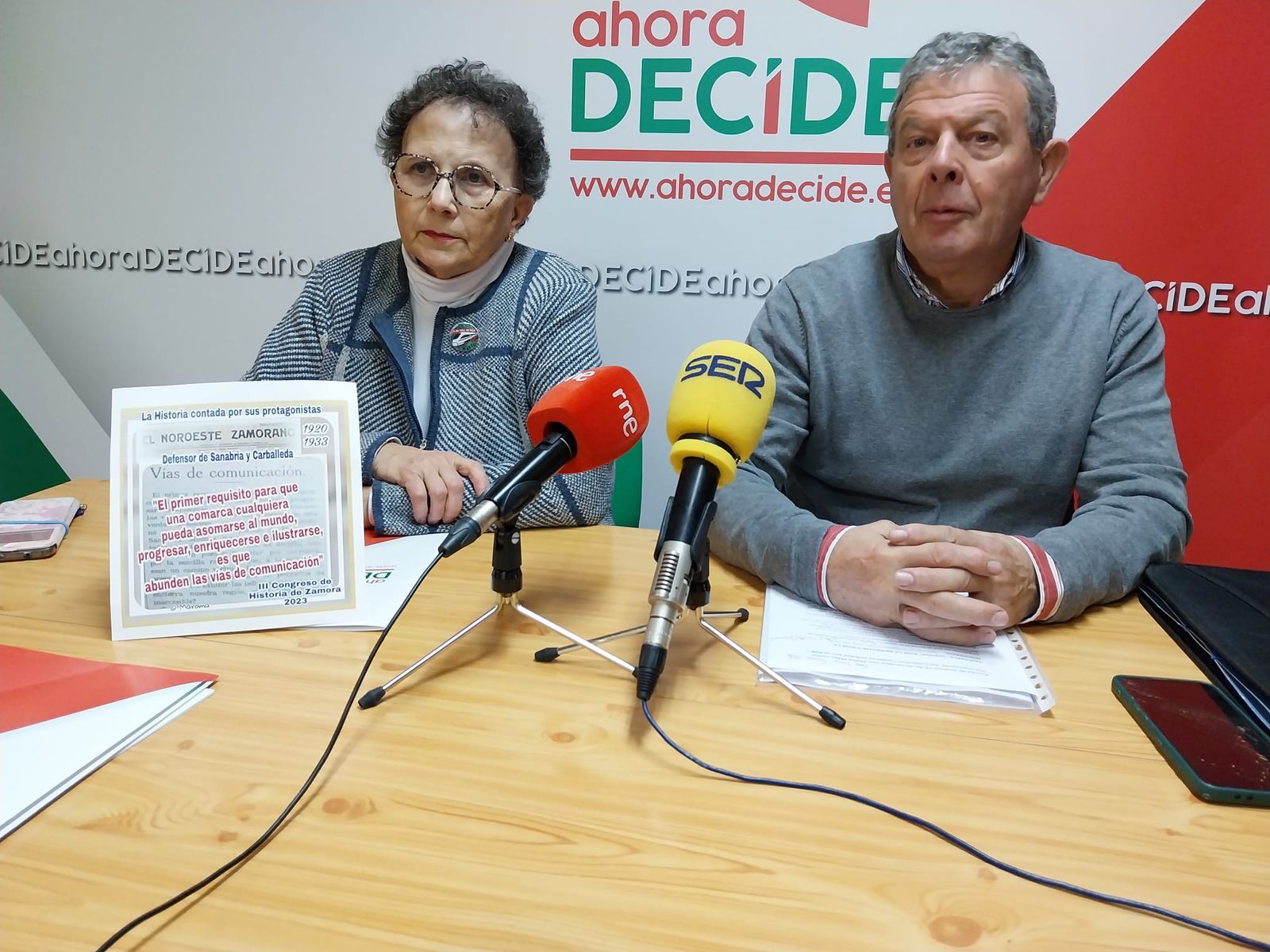 Ahora Decide, tren Sanabria