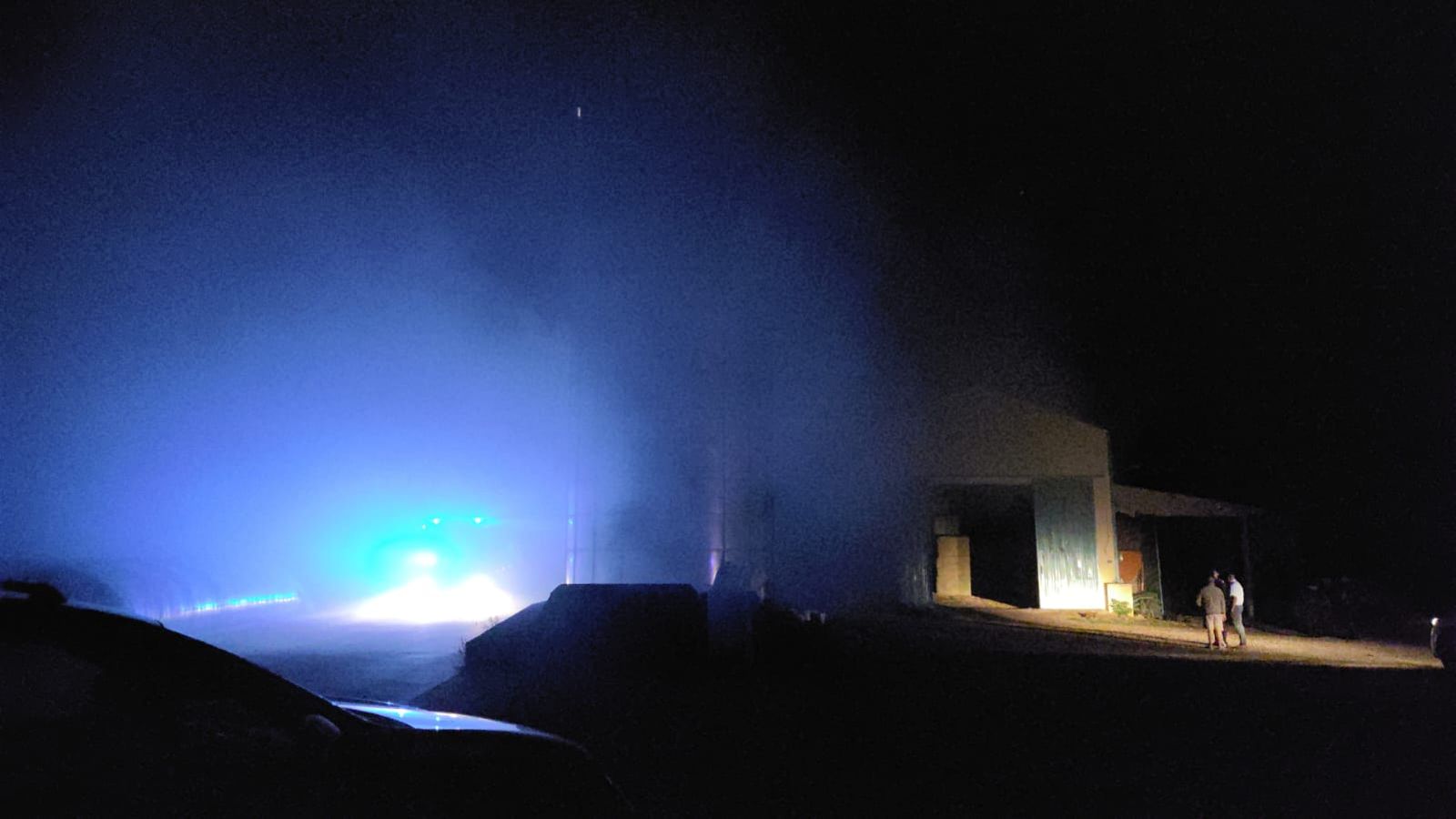Incendio en Almenara de Tormes