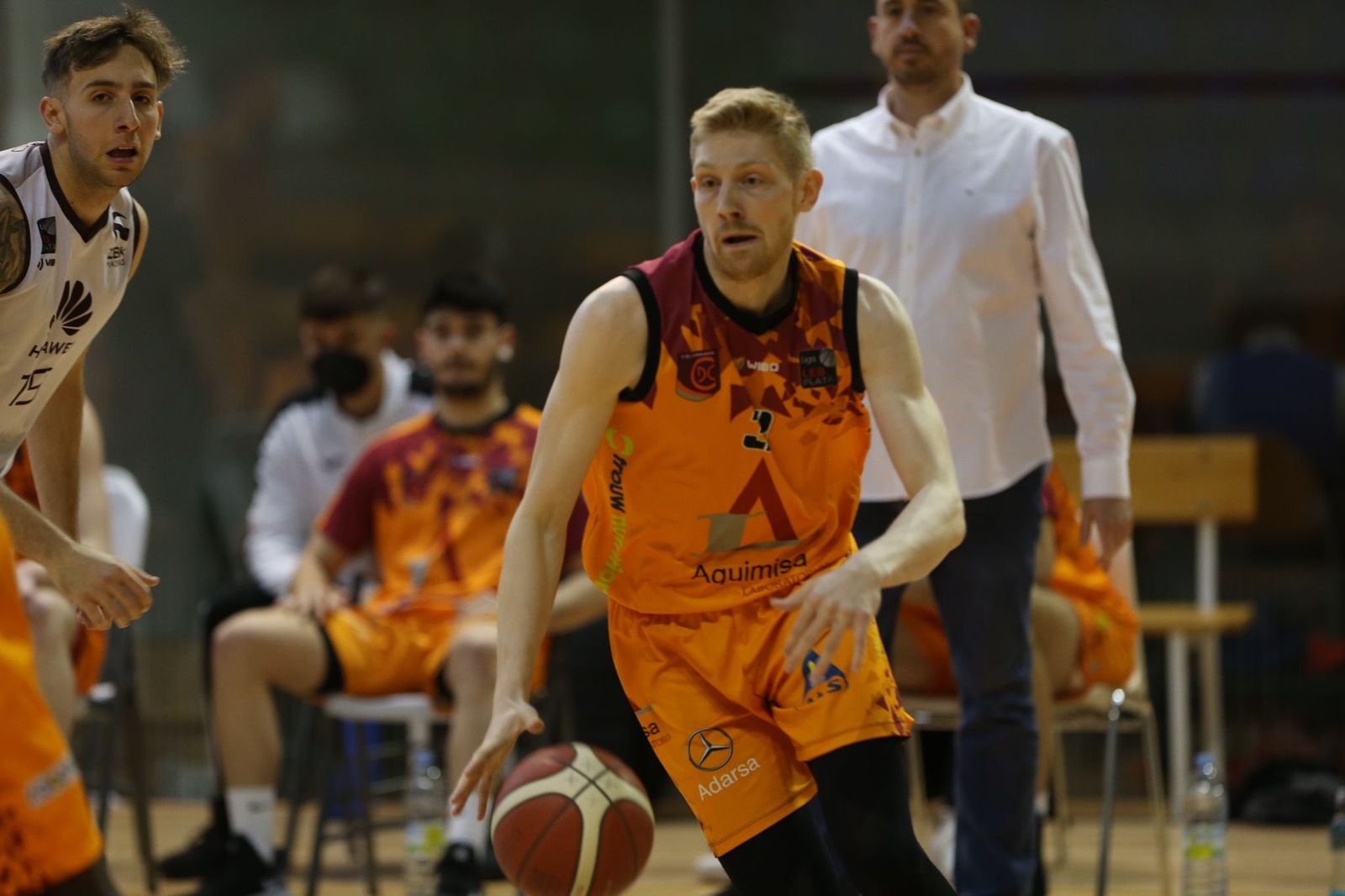 Stefansson, en el choque ante Zentro Basket Madrid.