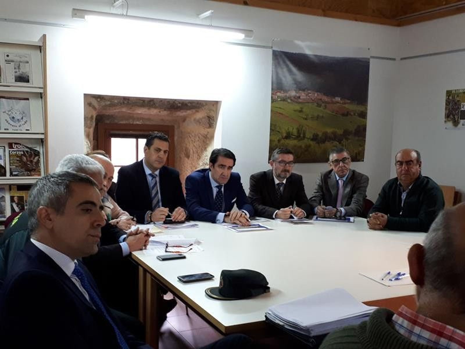 Suarez Quiñonez reunión vecinos Arribes del Duero