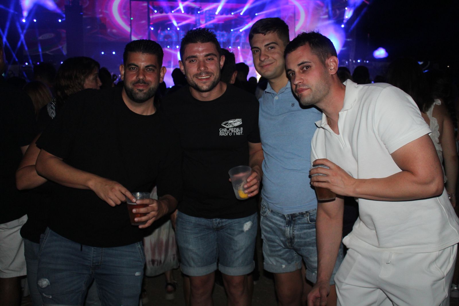 Salamanca de noche, sábado 9 de agosto