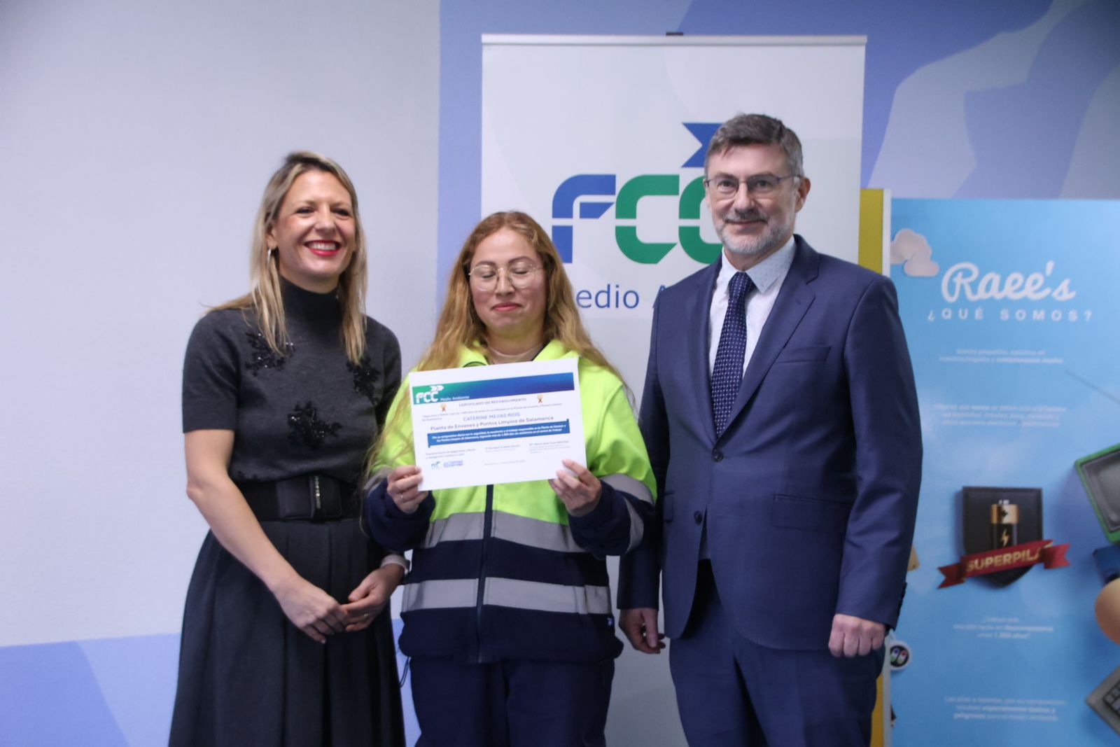 FCC Medio Ambiente celebrará un acto de reconocimiento a los trabajadores de la planta de envases de Salamanca y Puntos Limpios