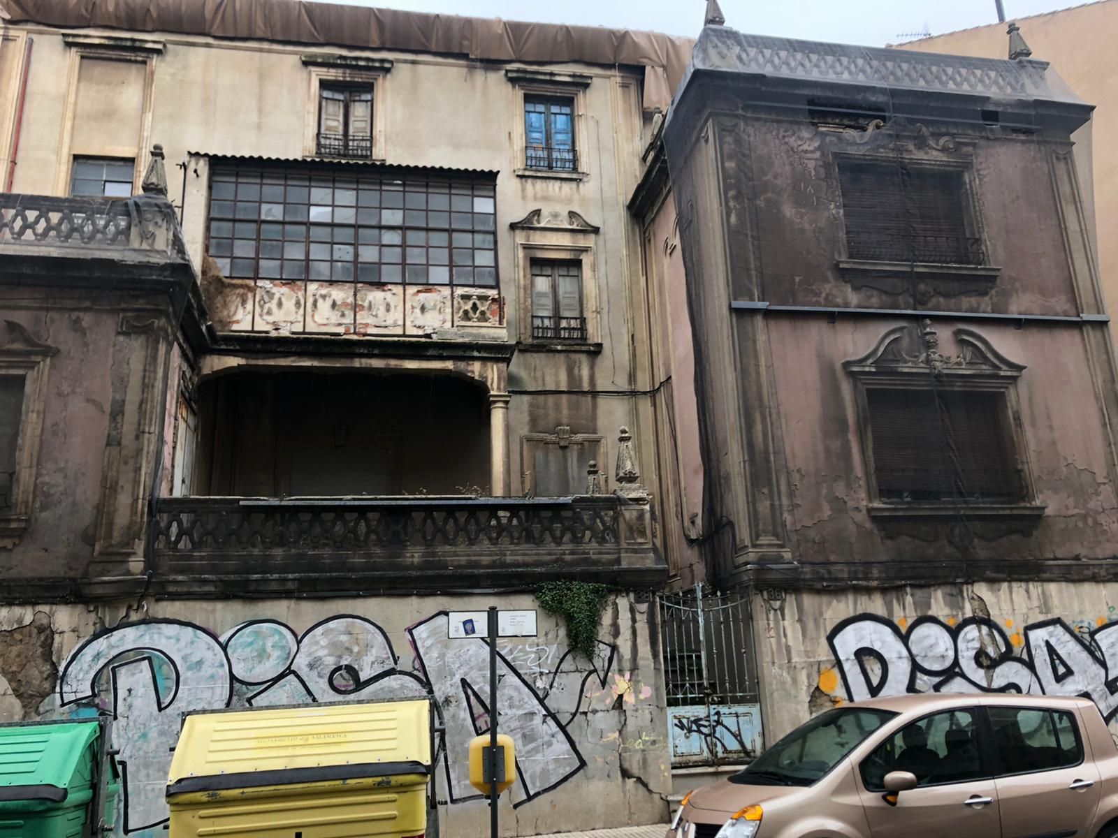 Caserón neobarroco de la avenida de Italia