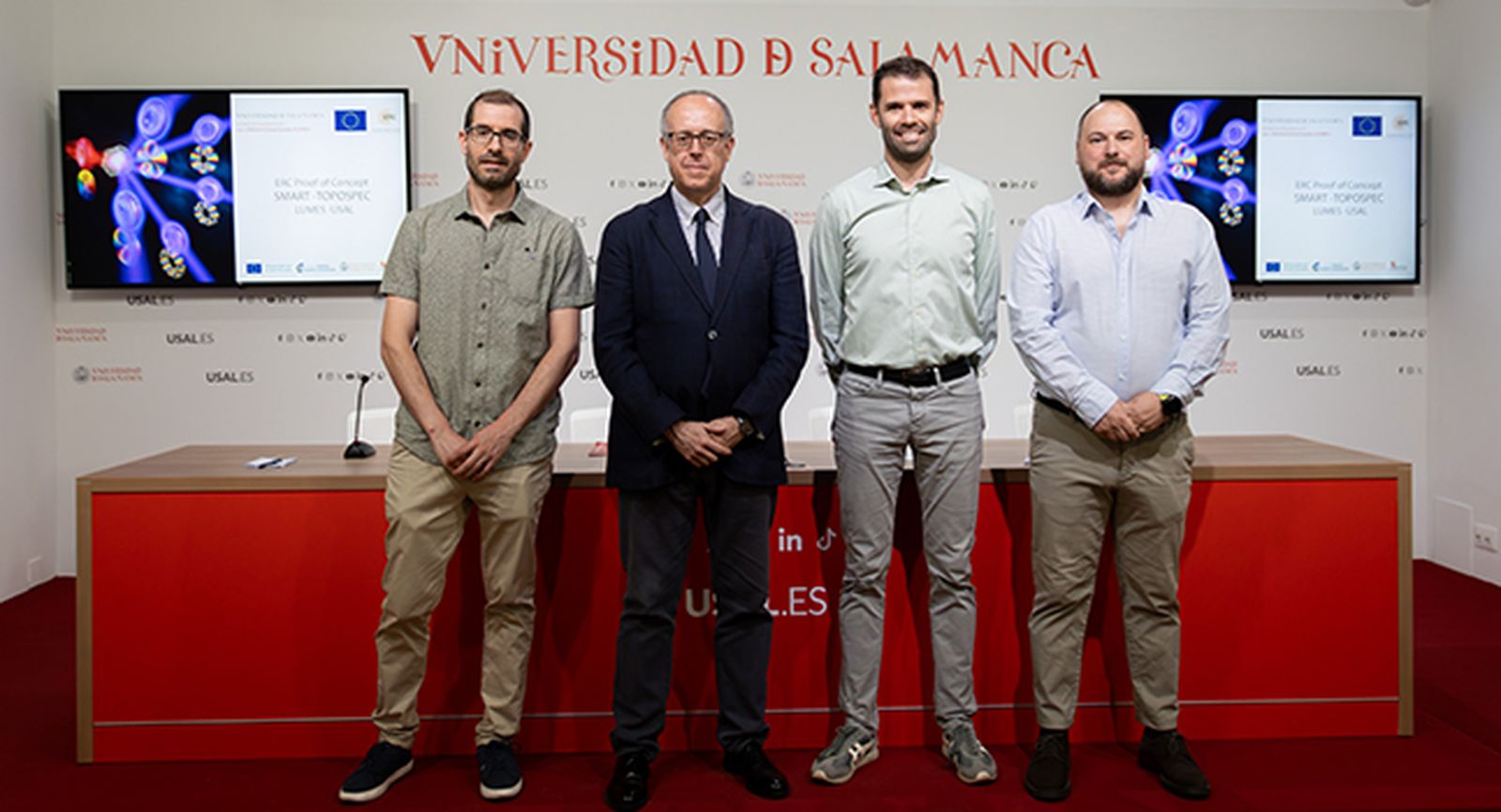 La USAL recibe financiación europea para aplicar inteligencia artificial en la óptica de materiales cuánticos