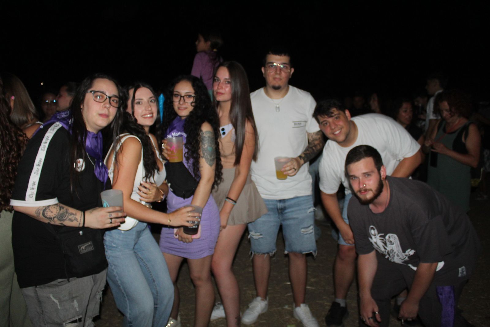 Salamanca de noche, sábado 9 de agosto