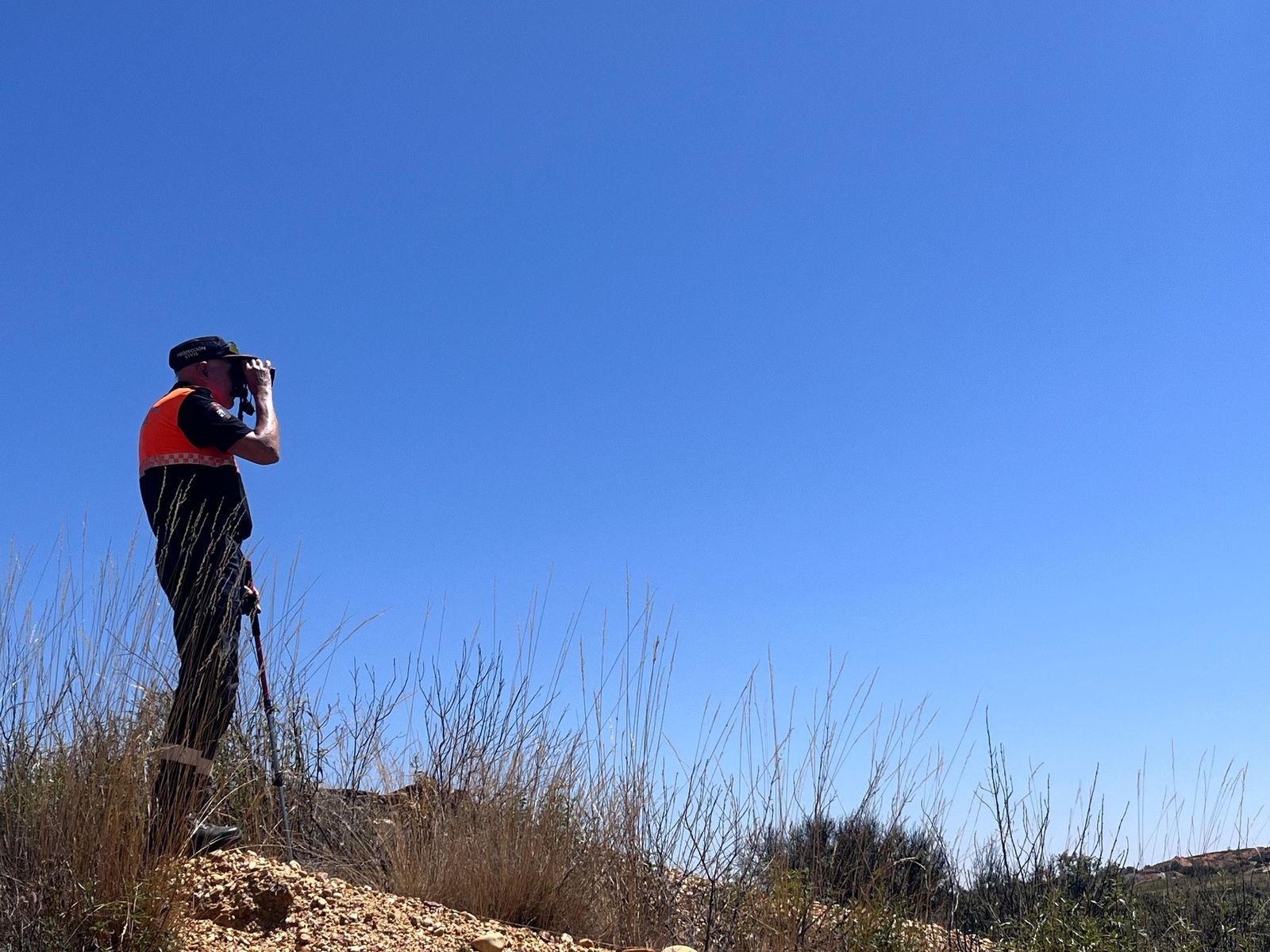 Agrupación Voluntarios Protección Civil Zamora participan en la búsqueda